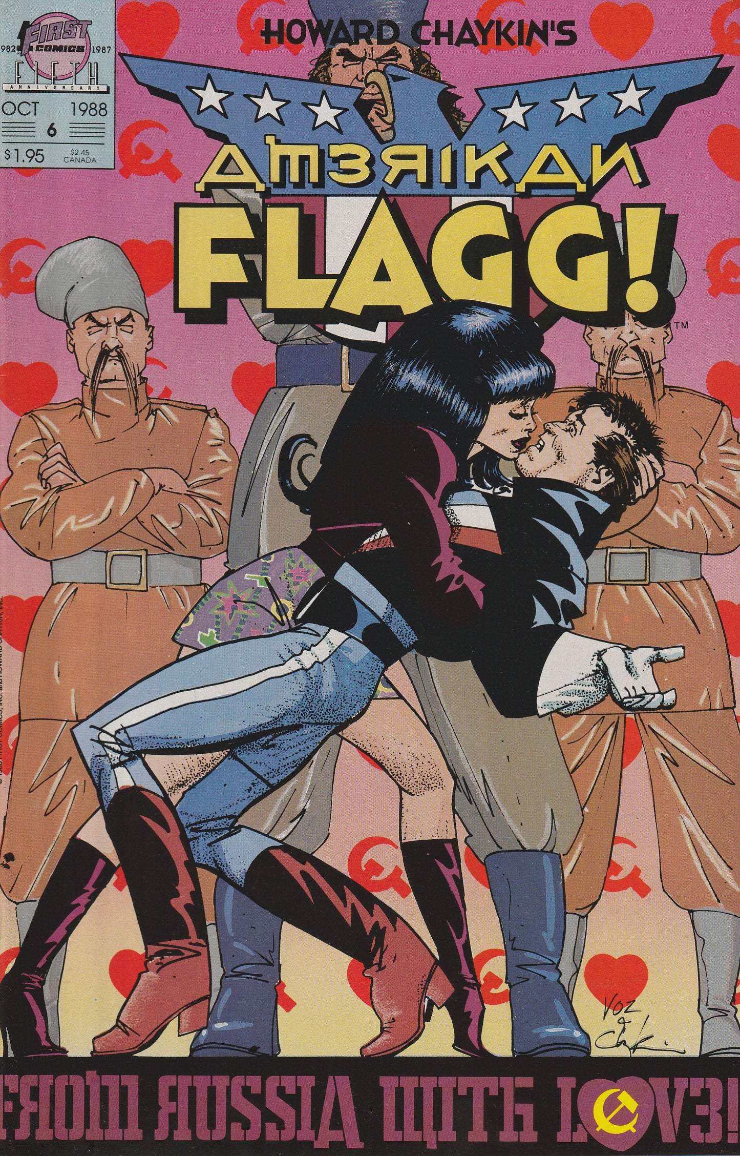 AMERICAN FLAGG! VOL 2 #'s 1-12 PLUS SPECIAL - FIRST COMICS - 1988-89