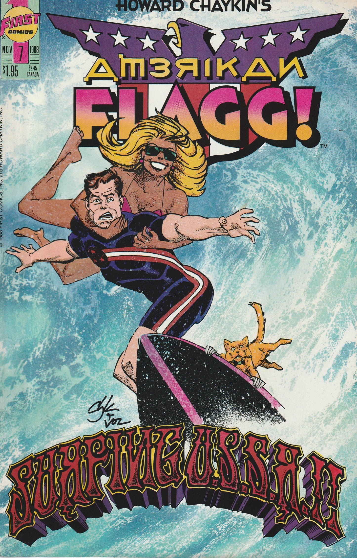 AMERICAN FLAGG! VOL 2 #'s 1-12 PLUS SPECIAL - FIRST COMICS - 1988-89