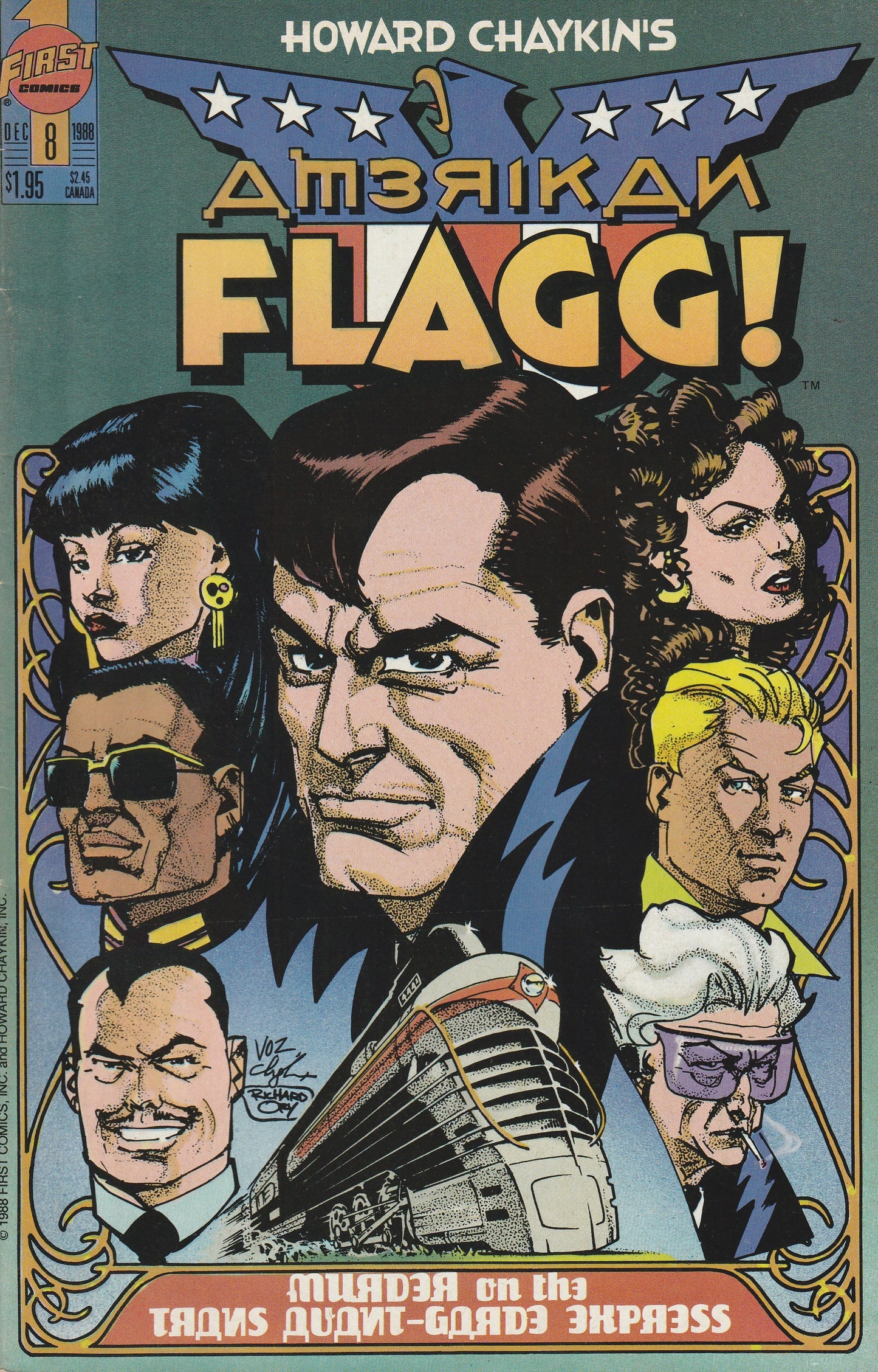 AMERICAN FLAGG! VOL 2 #'s 1-12 PLUS SPECIAL - FIRST COMICS - 1988-89
