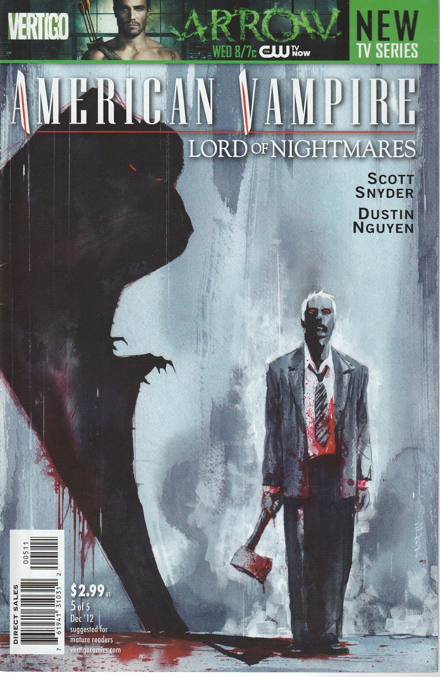 AMERICAN VAMPIRE : LORD OF NIGHTMARES 1-5 * DC COMICS - JUN 2012