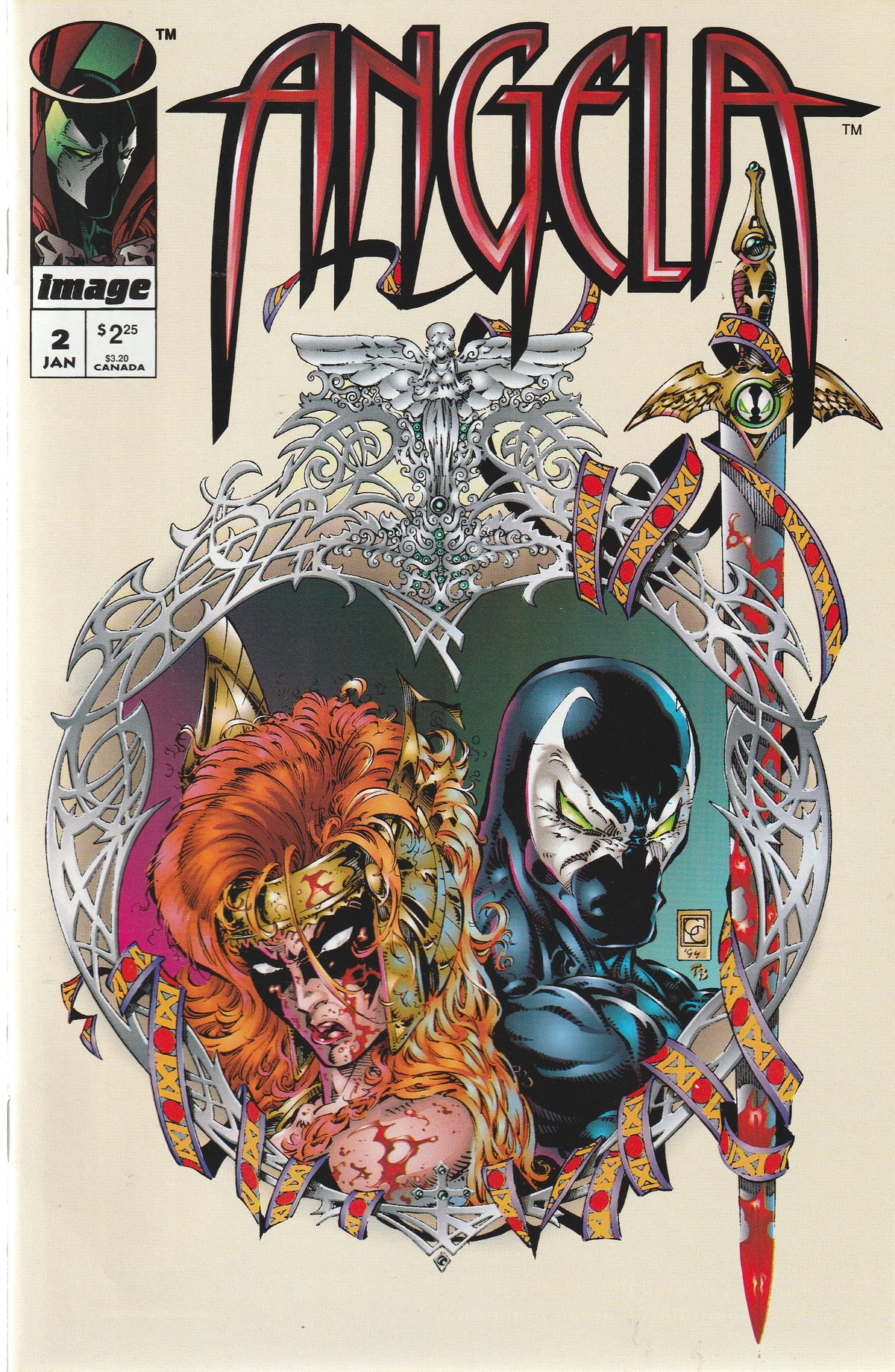 ANGELA COMIC LOT || IMAGE COMICS || 1994/95