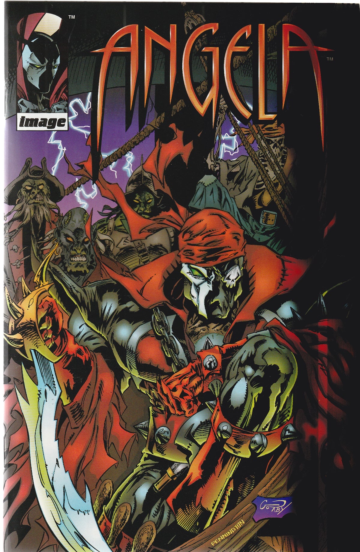 ANGELA COMIC LOT || IMAGE COMICS || 1994/95