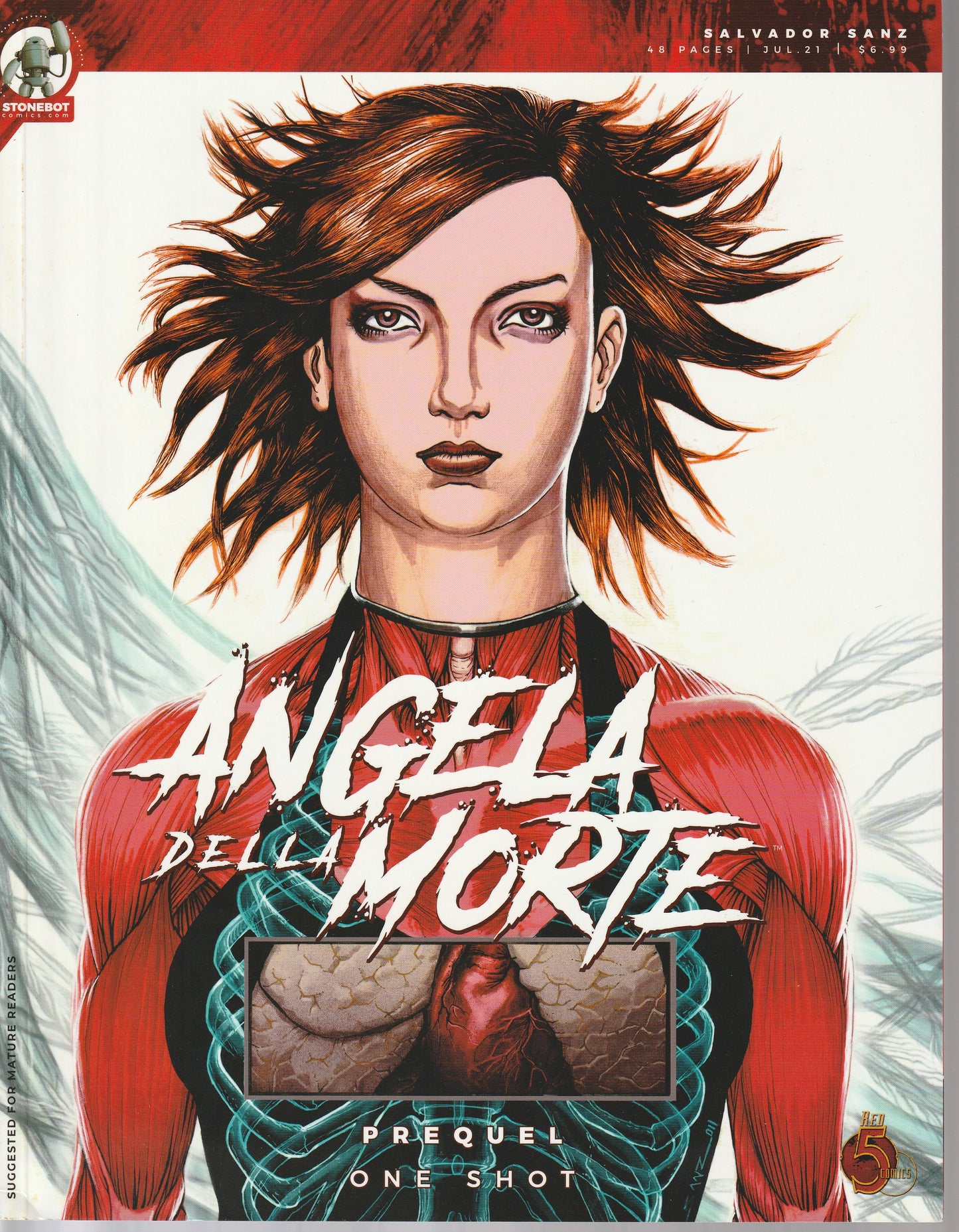 ANGELLA DELLA MORTE : PRESEQUEL - RED 5 COMICS - JUL 28 2021