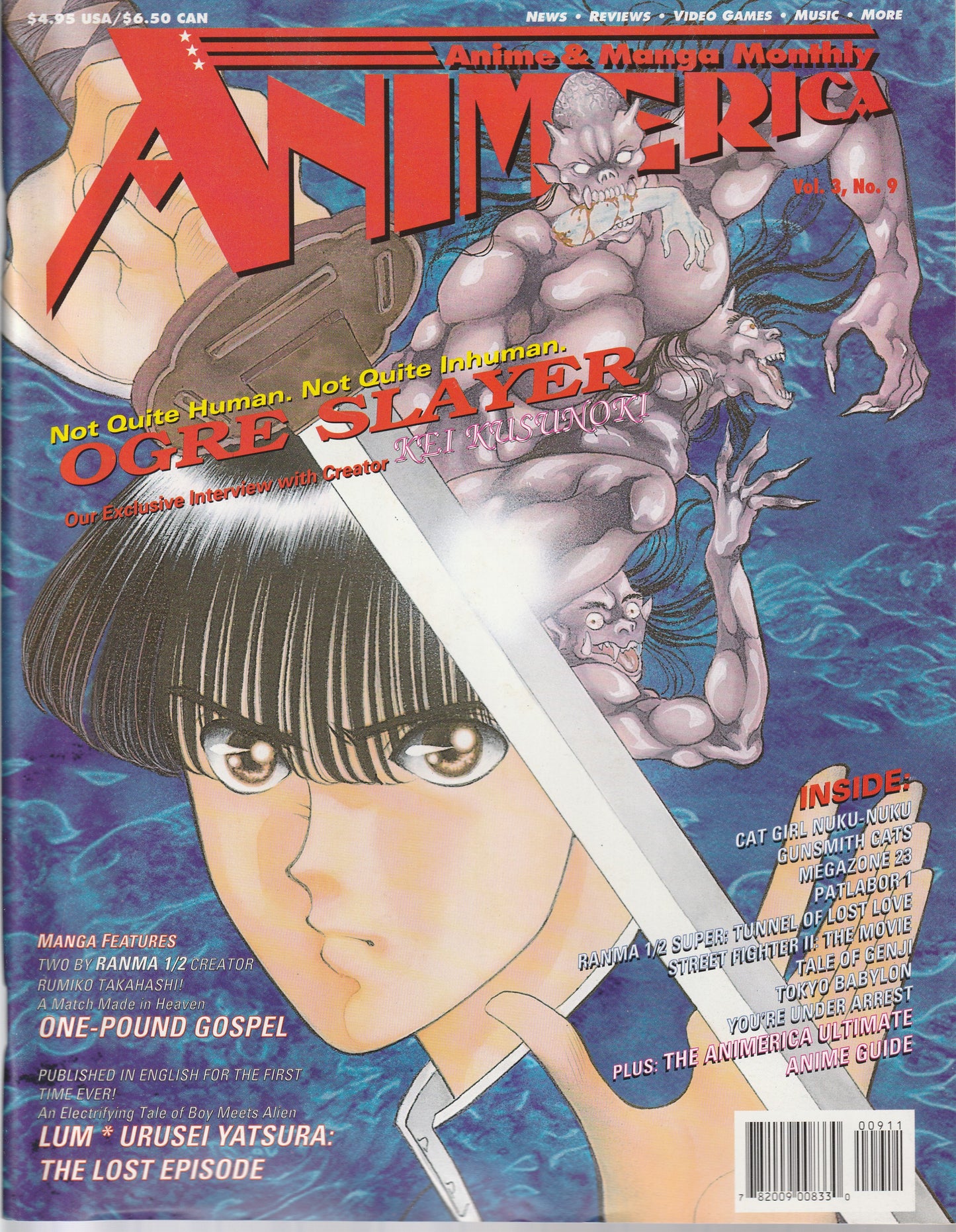 ANIMERICA, ANIME & MANGA MONTHLY VOL 3 #9