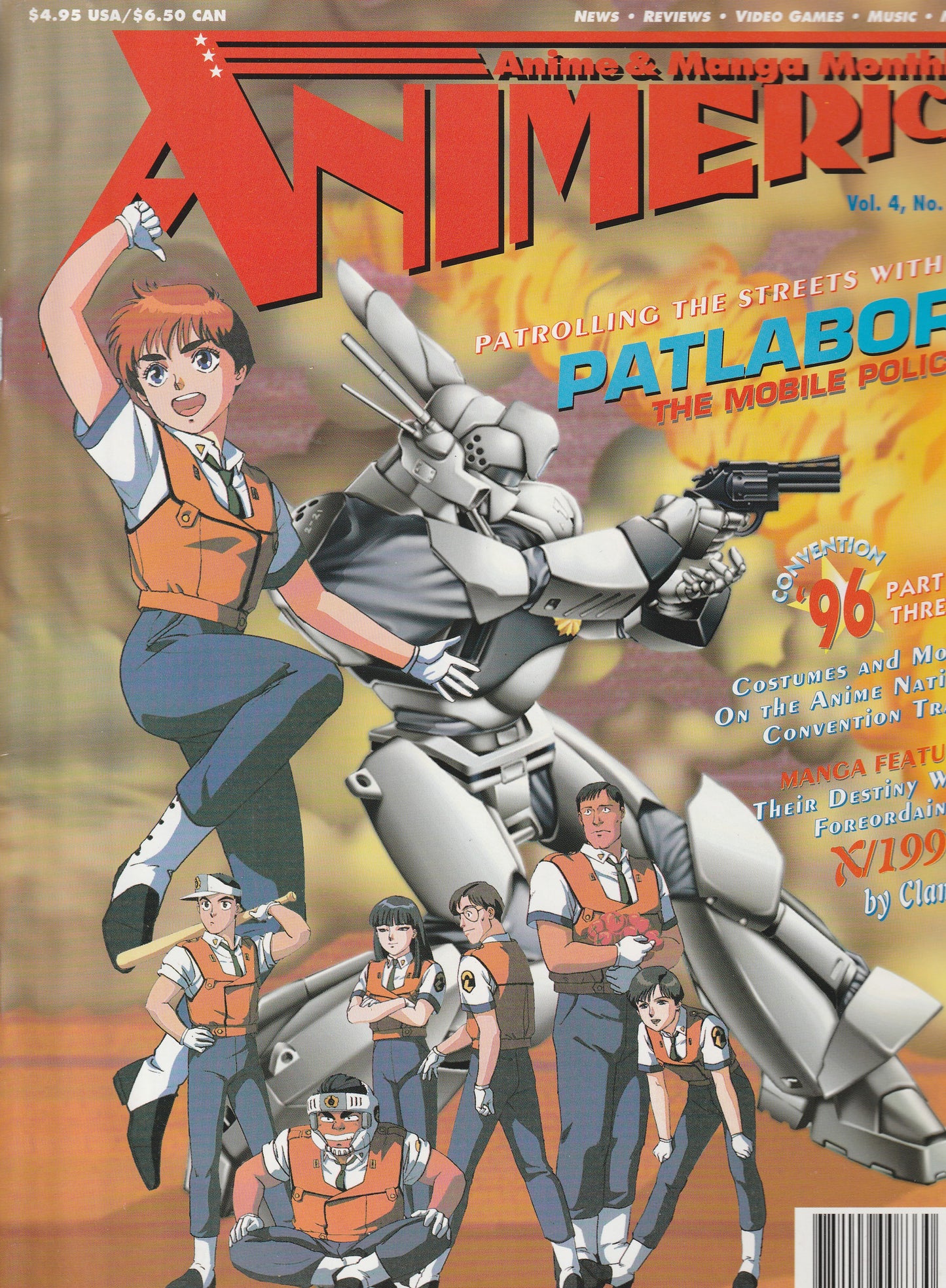 ANIMERICA, ANIME & MANGA MONTHLY VOL 4 #10