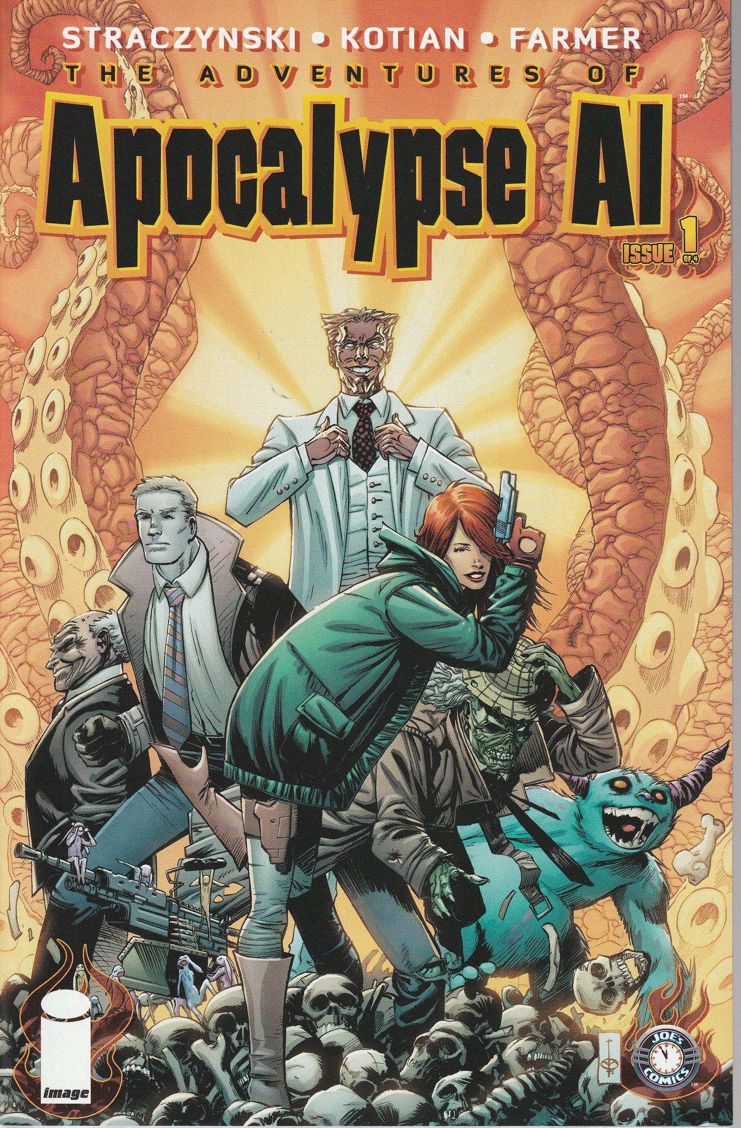 APOCALYPSE AI 1-4 * COMPLETE SET - IMAGE - FEB 5 2014