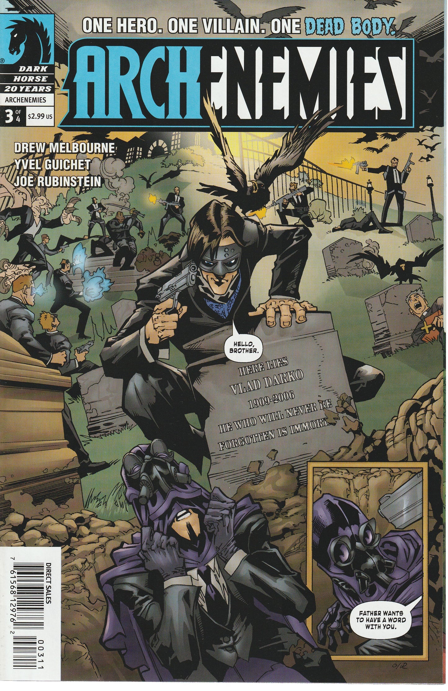 ARCHENEMIES 1-4 * COMPLETE SET - DARK HORSE COMICS - 2006