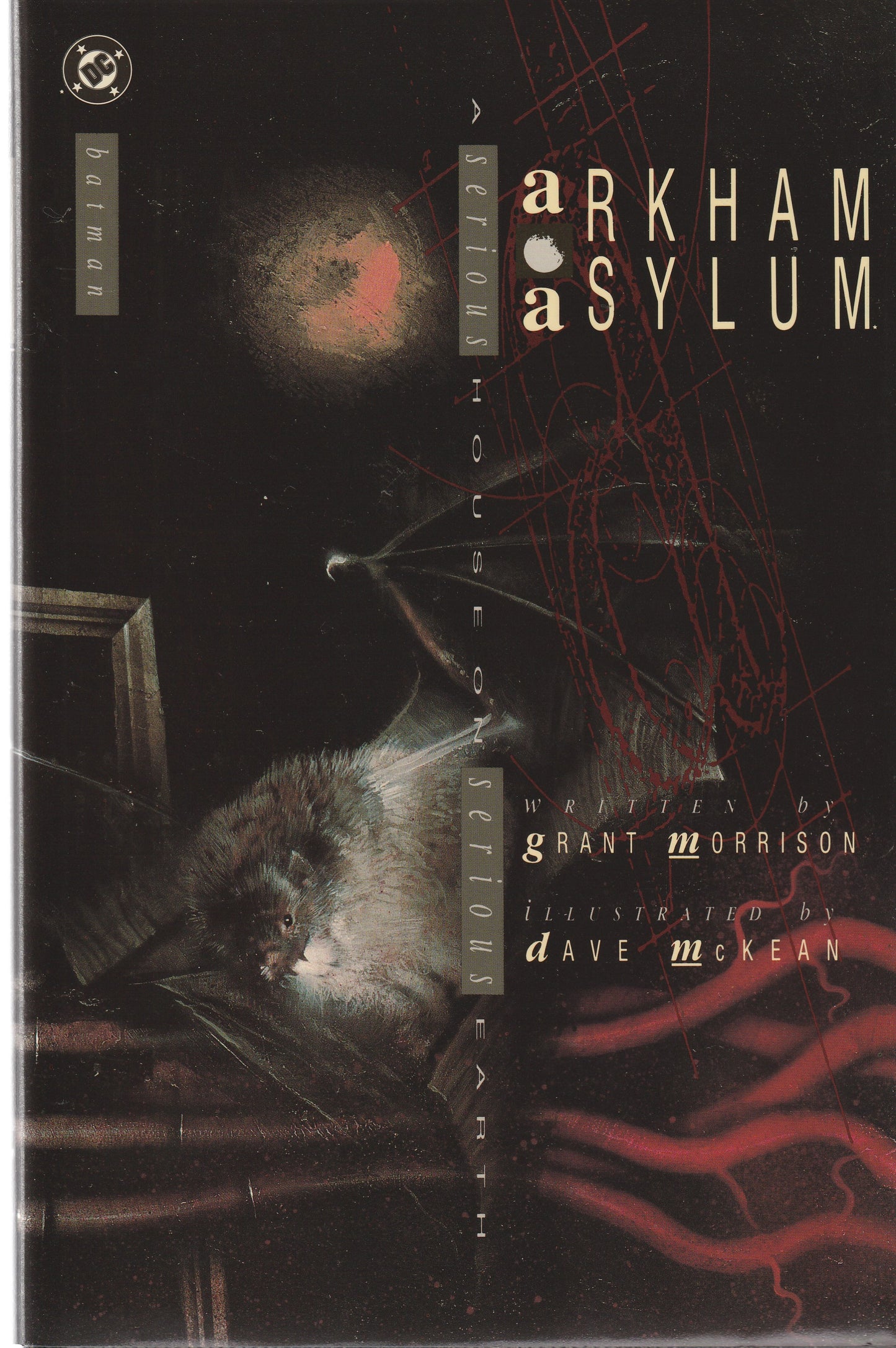 BATMAN : ARKHAM ASYLUM HARDCOVER GRAPHIC NOVEL || DC COMICS ||