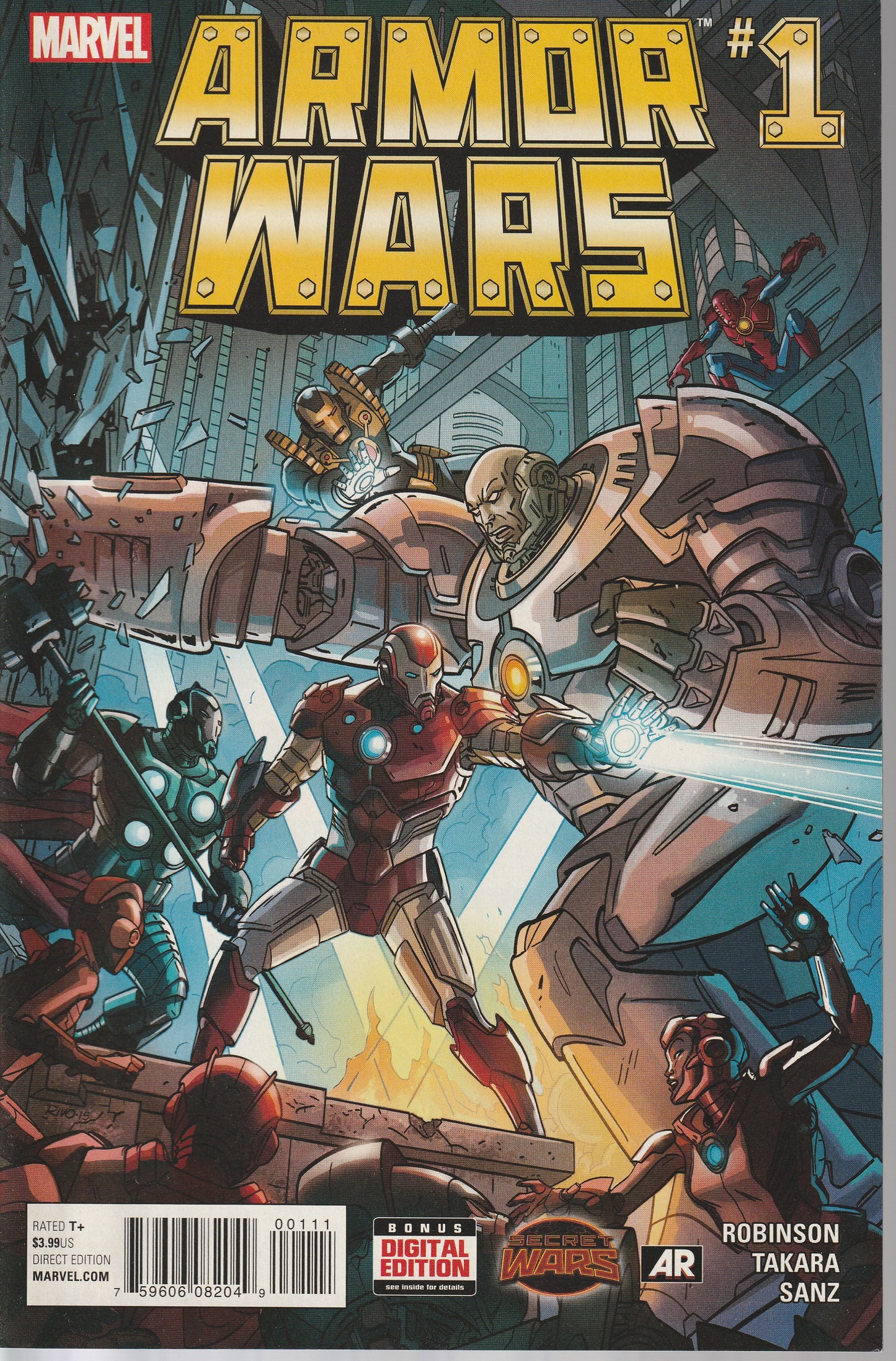 ARMOR WARS 1-5 * MARVEL COMICS - JUN 3 2015
