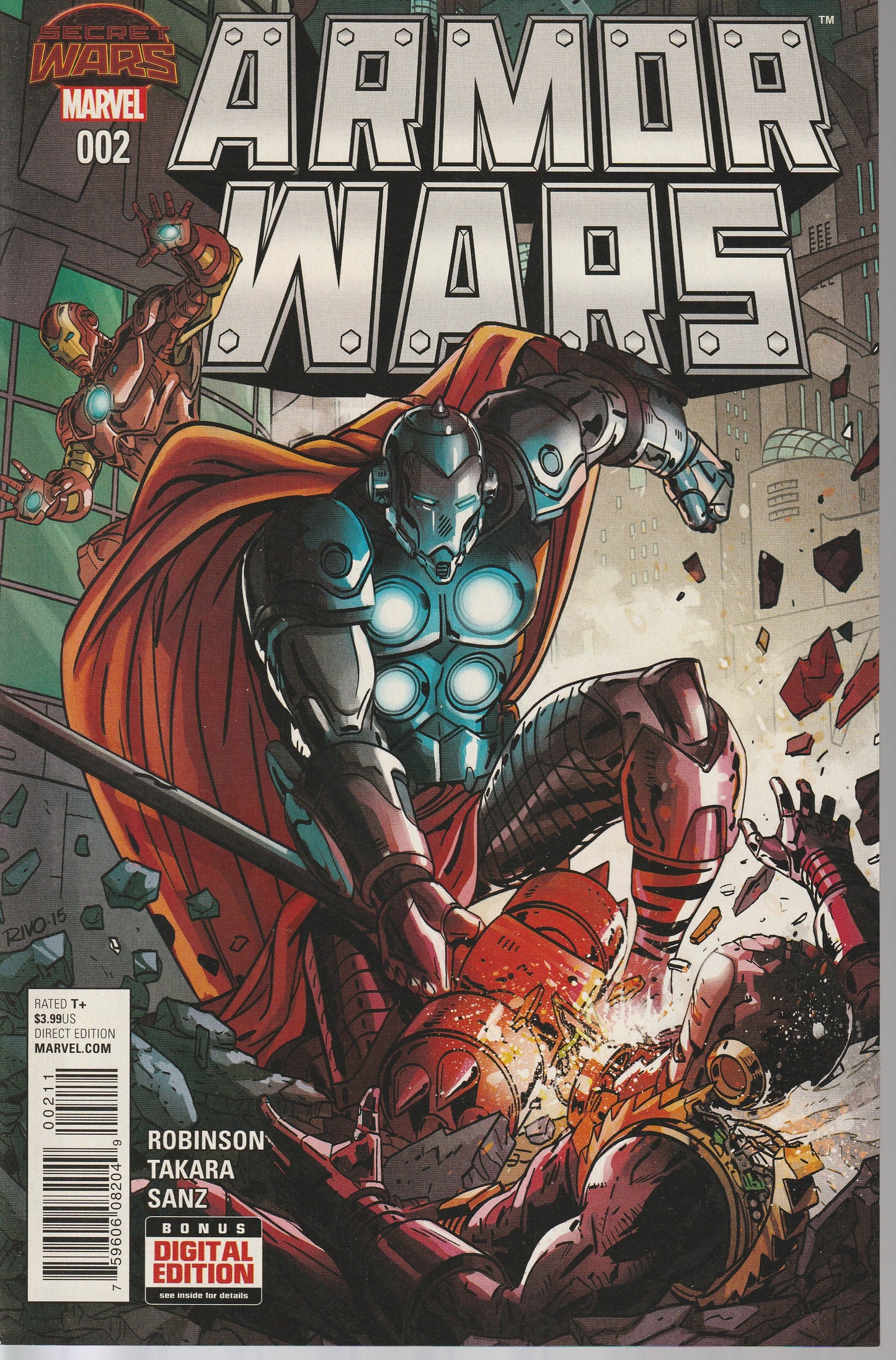 ARMOR WARS 1-5 * MARVEL COMICS - JUN 3 2015