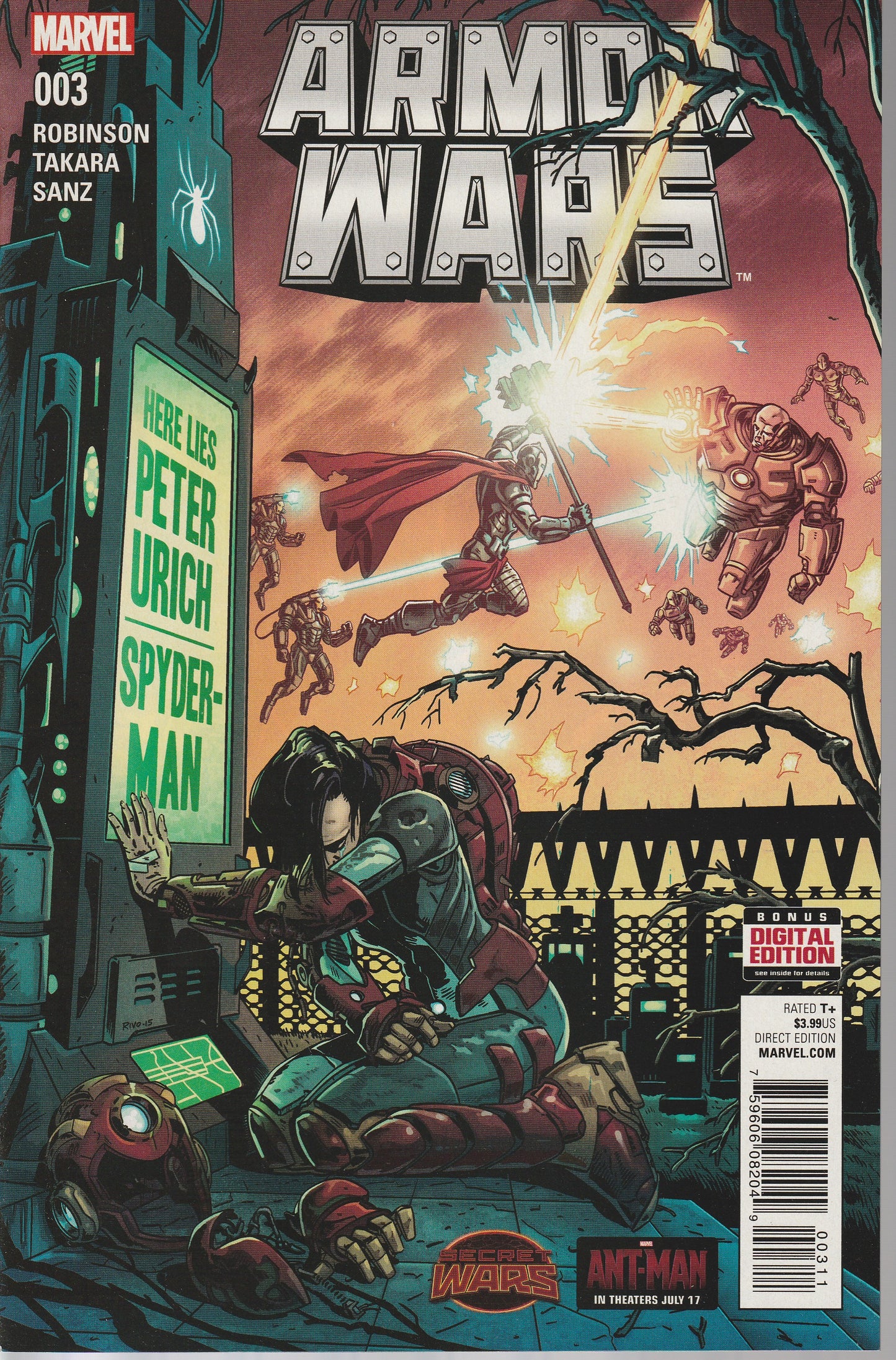 ARMOR WARS 1-5 * MARVEL COMICS - JUN 3 2015