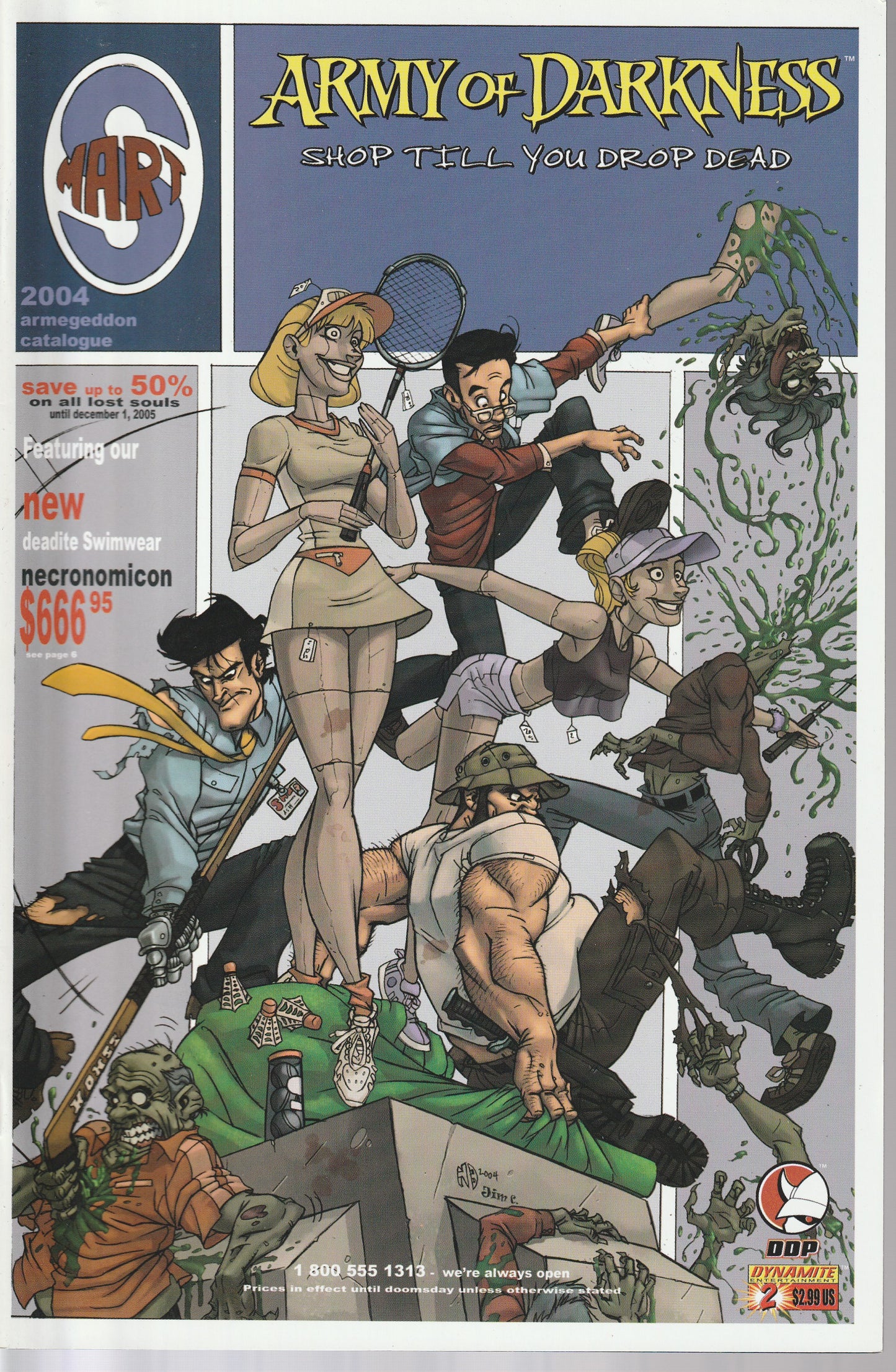 ARMY OF DARKNESS : SHOP TILL YOU DROP DEAD 1-4 * COMPLETE SET
