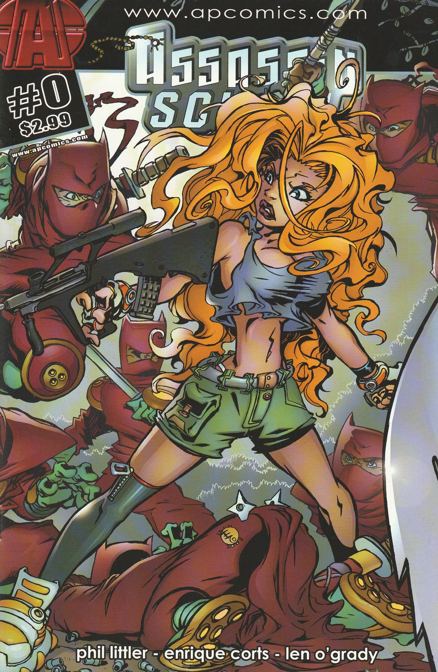 ASSASSIN SCHOOL VOLUMES 1 and 2 COMPLETE