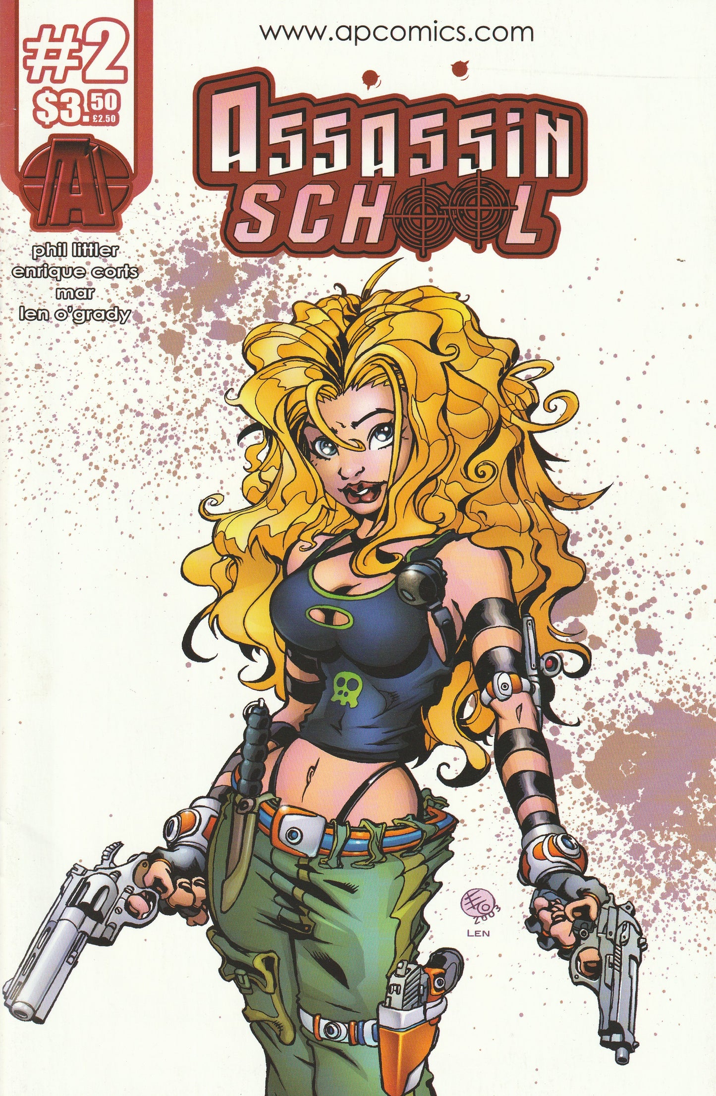 ASSASSIN SCHOOL VOLUMES 1 and 2 COMPLETE