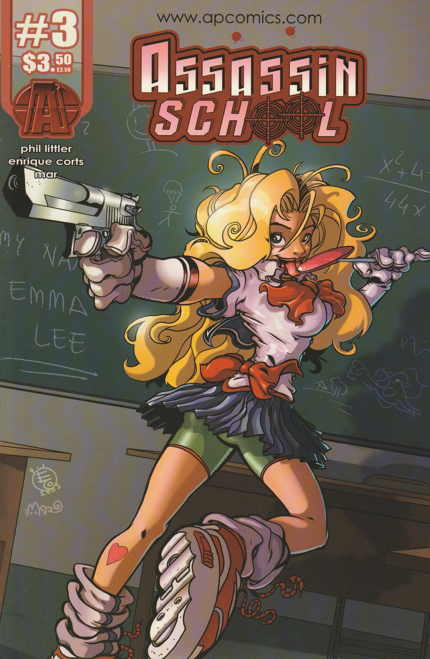 ASSASSIN SCHOOL VOLUMES 1 and 2 COMPLETE