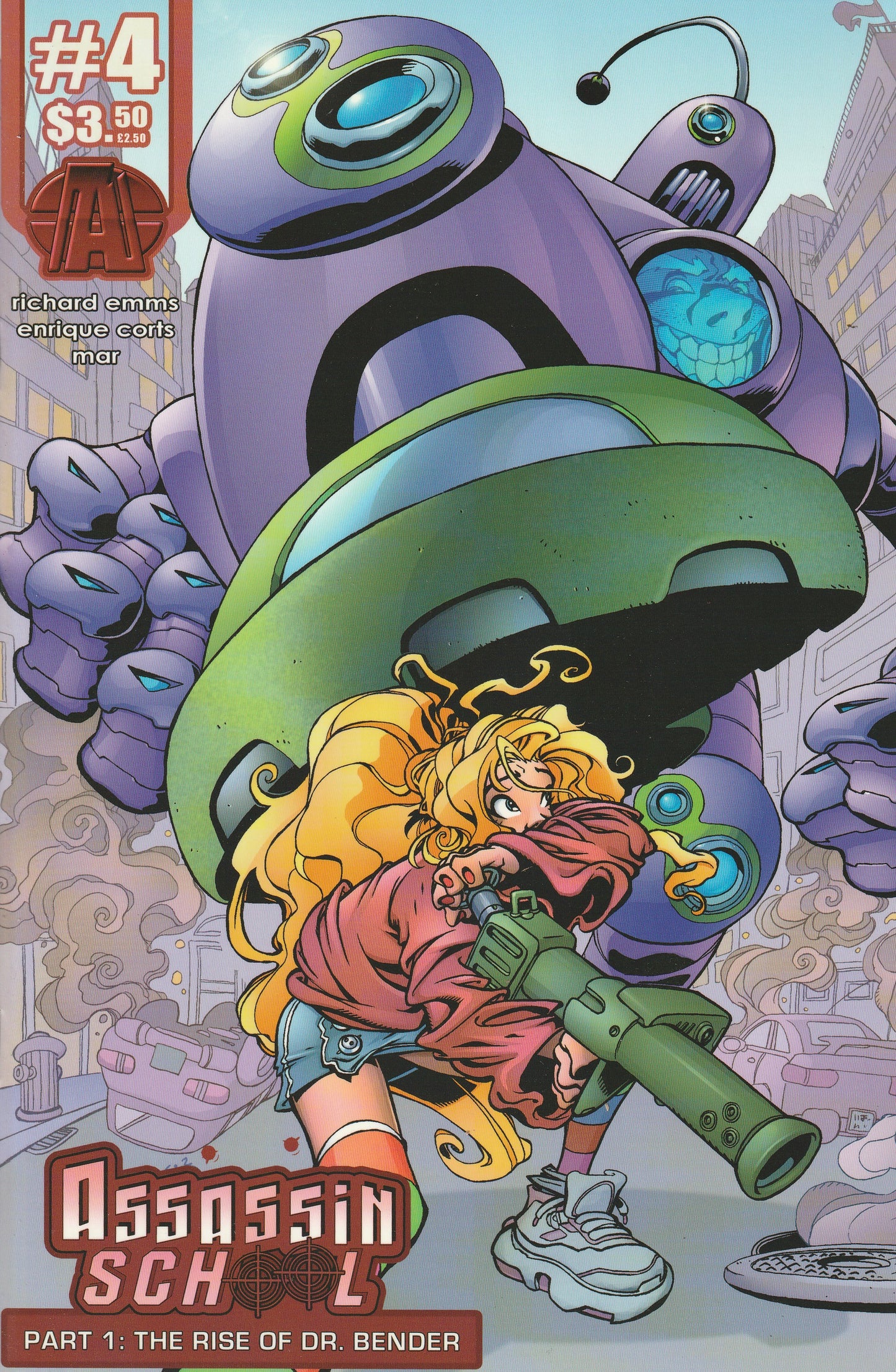 ASSASSIN SCHOOL VOLUMES 1 and 2 COMPLETE