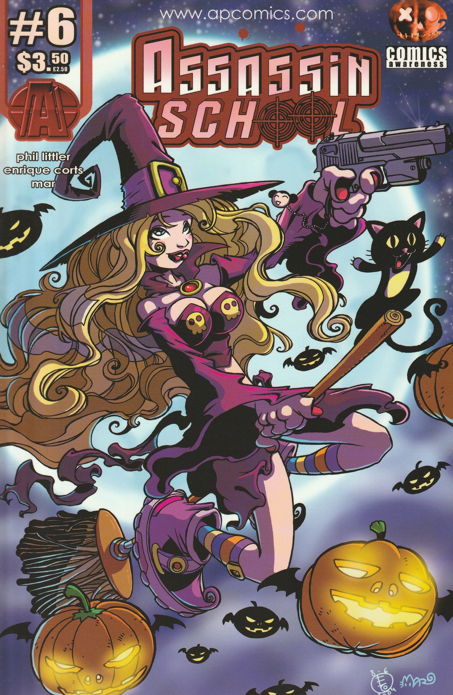 ASSASSIN SCHOOL VOLUMES 1 and 2 COMPLETE