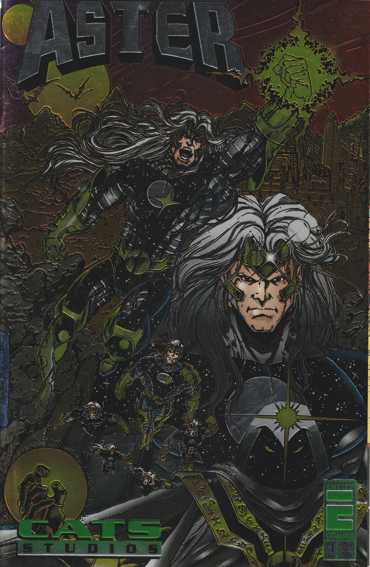 Aster the Last Celestial Knight (1995) #   1-3 (8.0/9.0-VF/NM) Complete Set