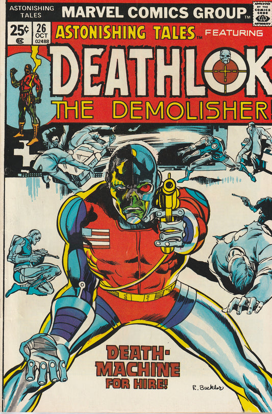 ASTONISHING TALES #26 - MARVEL - OCT 1974 - 8.0