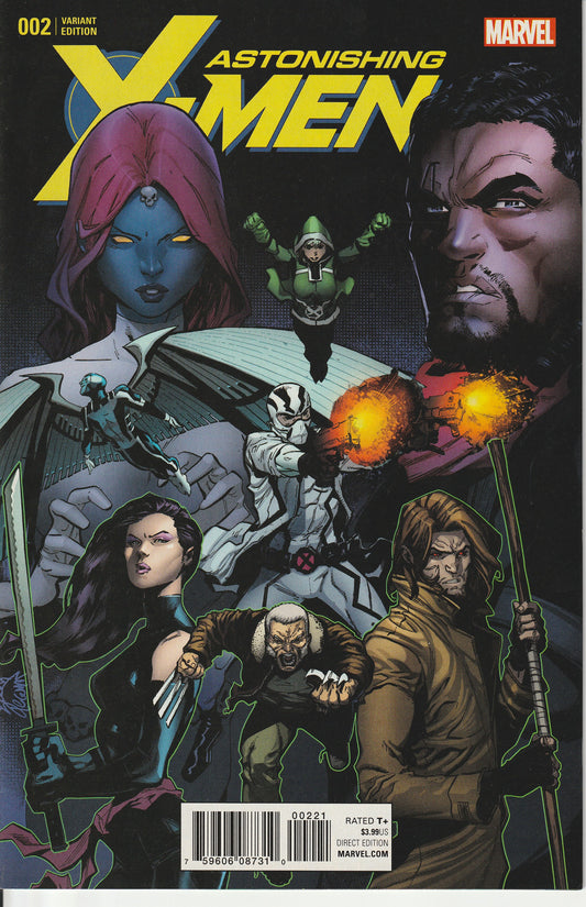 ASTONISHING X-MEN #2 - MARVEL COMICS - AUG 16 2017