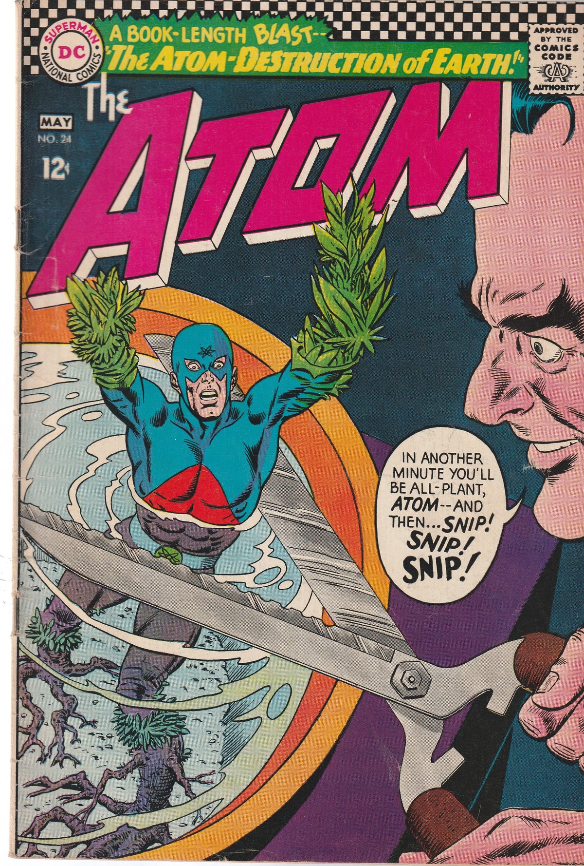 ATOM #24 || DC COMICS || APR 1966 || (4.5-5.0)