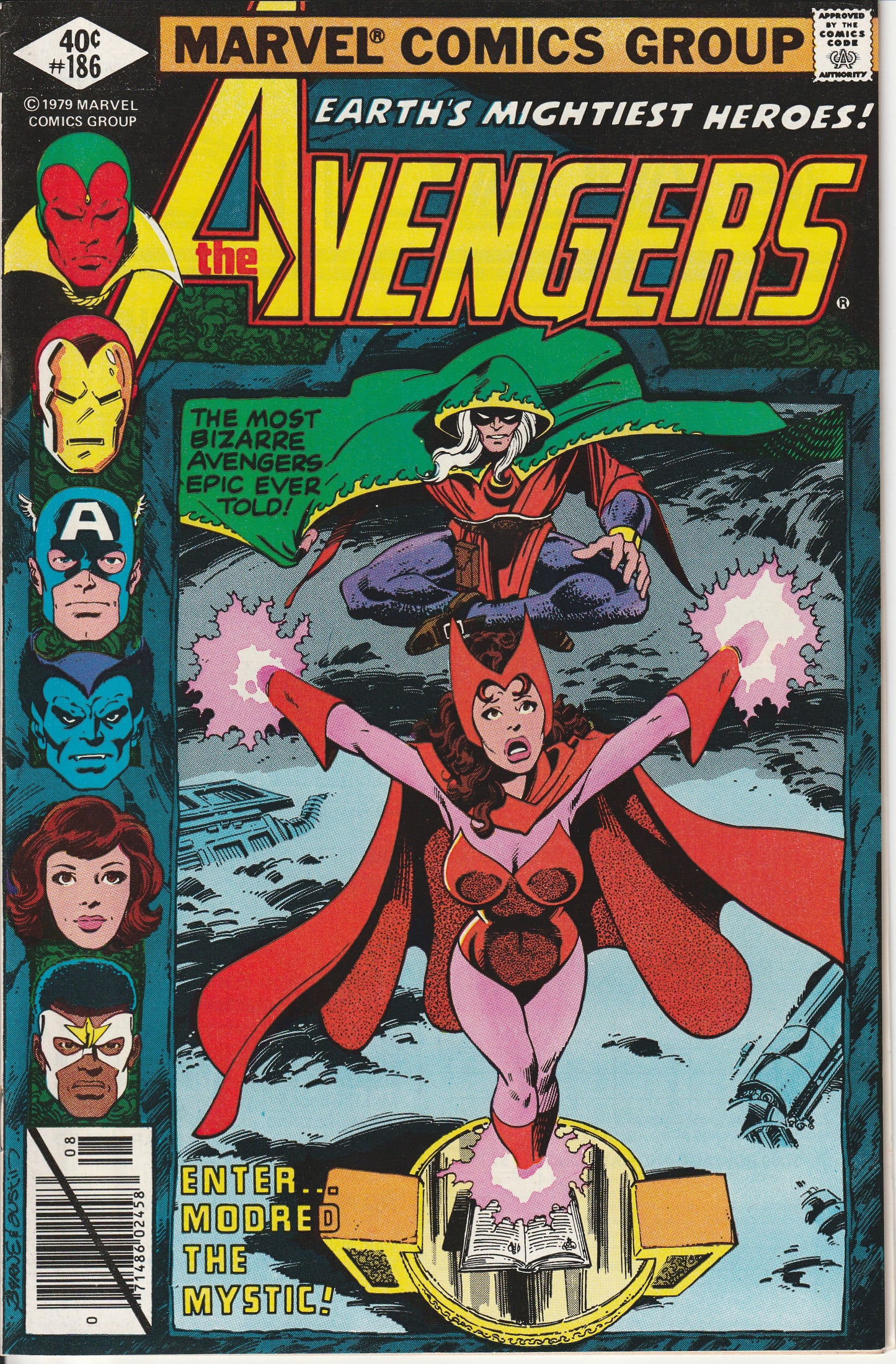 AVENGERS #186 - MARVEL COMICS - AUG 1979 (8.5-9.0)