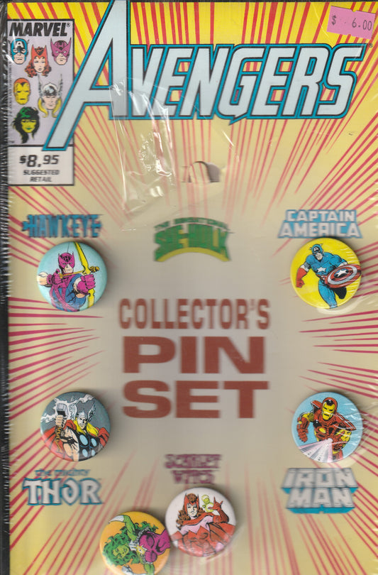 AVENGERS COLLECTOR'S PIN SET