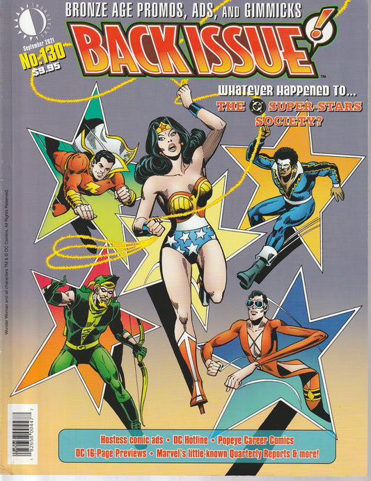 BACK ISSUE MAGAZINE #130 - TWOMORROWS - SEP 2021