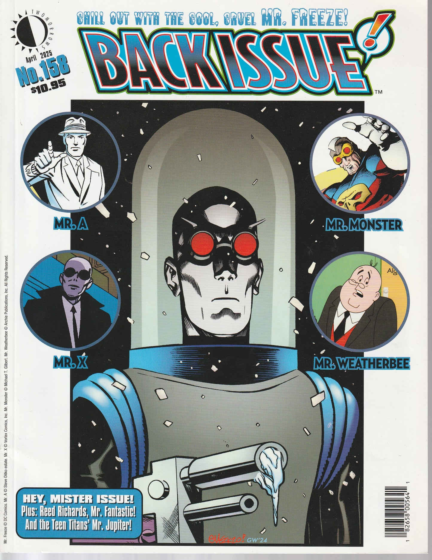 BACK ISSUE MAGAZINE #158 - TWOMORROWS - APR 2025