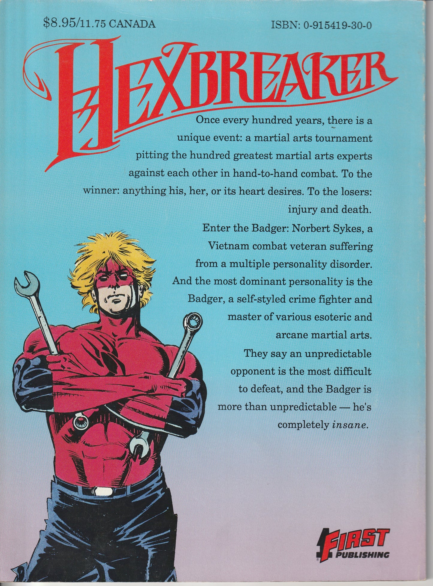 BADGER - HEXBREAKER GRAPHIC NOVEL