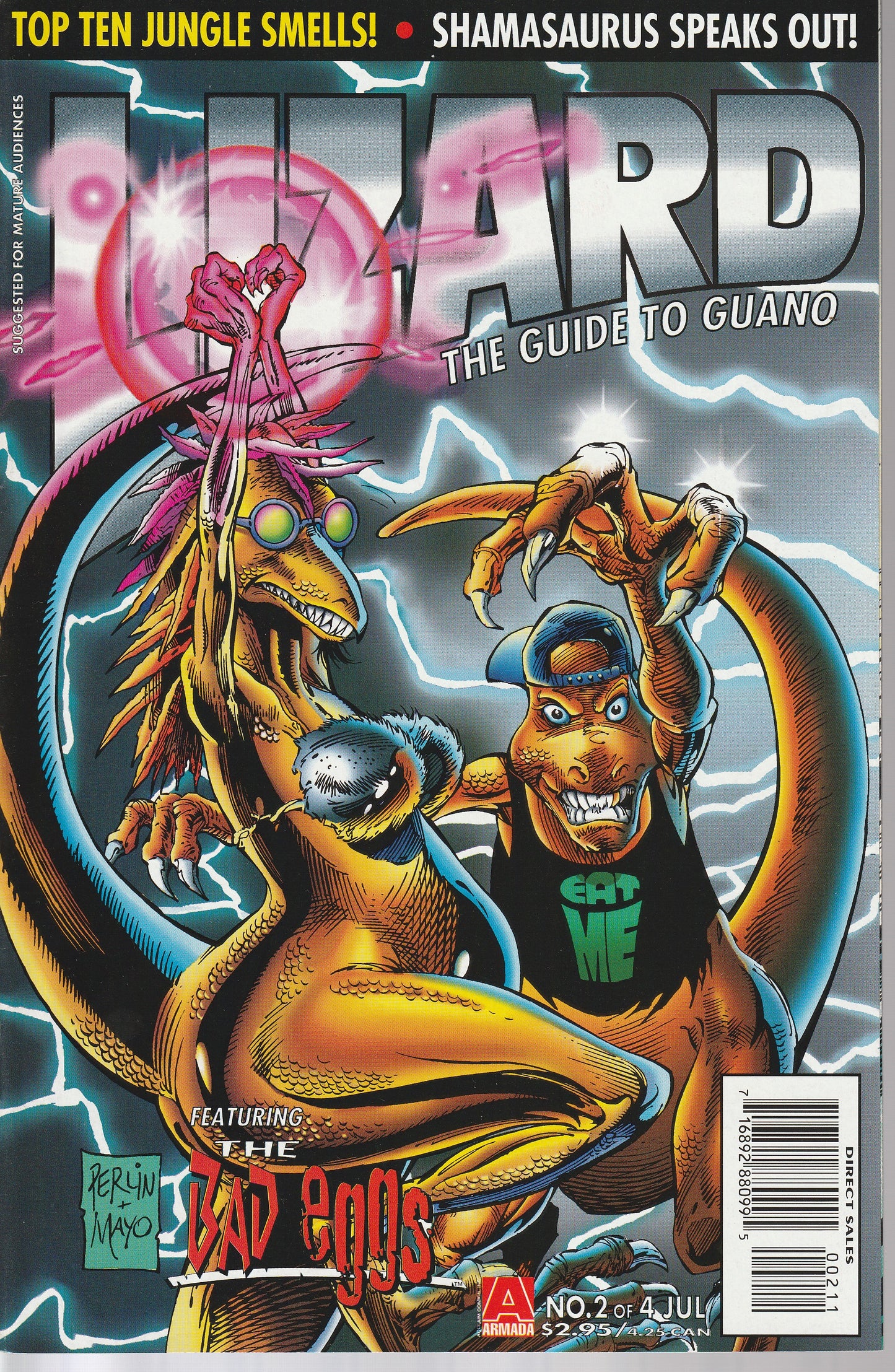 Bad Eggs (Armada 1995) #1-4 Complete Set, Bad Eggs That Dirty Yellow Mustard 1-4