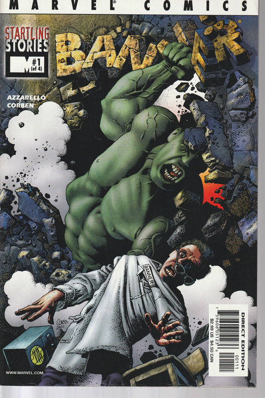 STARTLING STORIES : BANNER 1-4 * COMPLETE SET - MARVEL - 2001