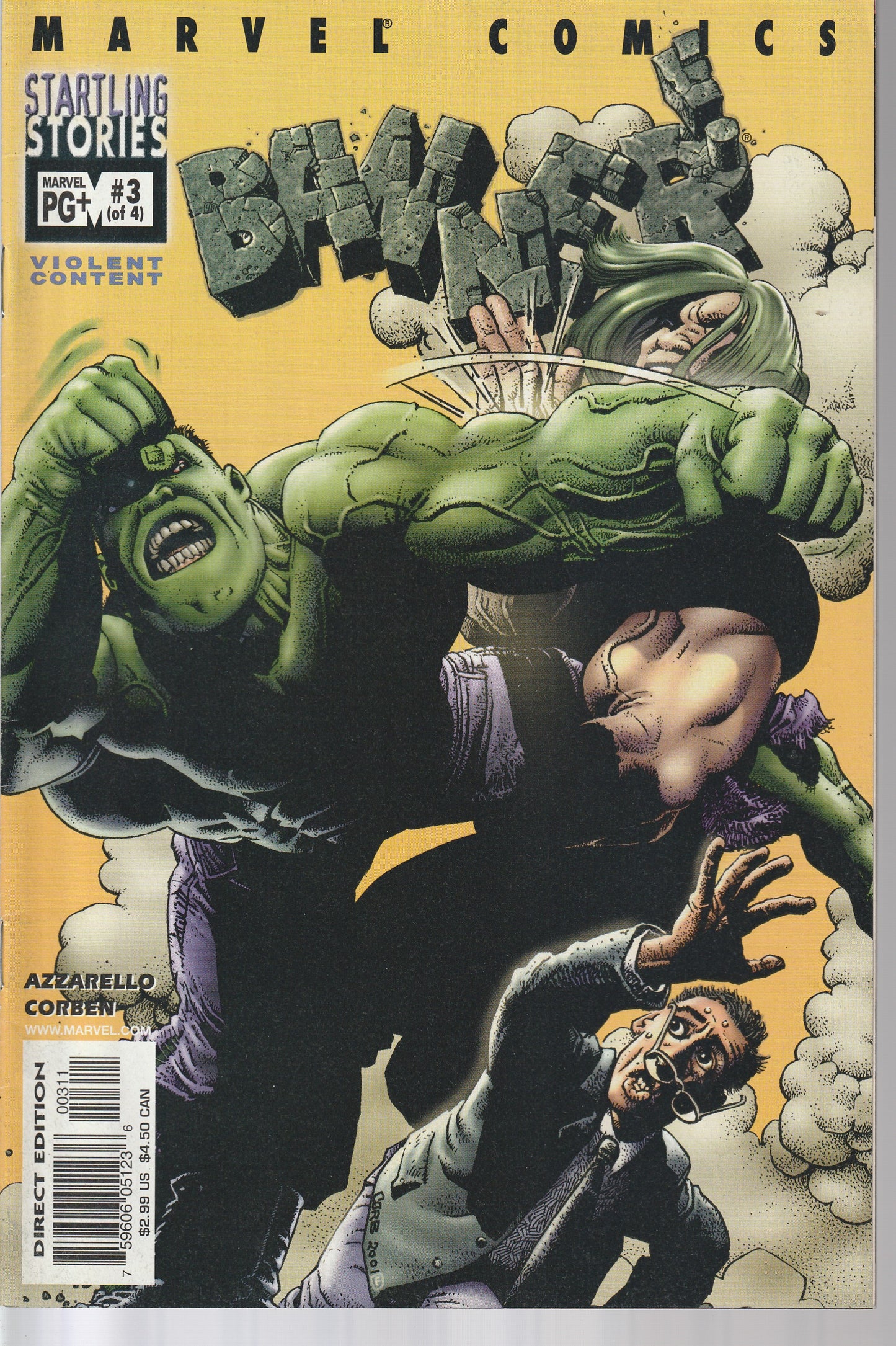 STARTLING STORIES : BANNER 1-4 * COMPLETE SET - MARVEL - 2001