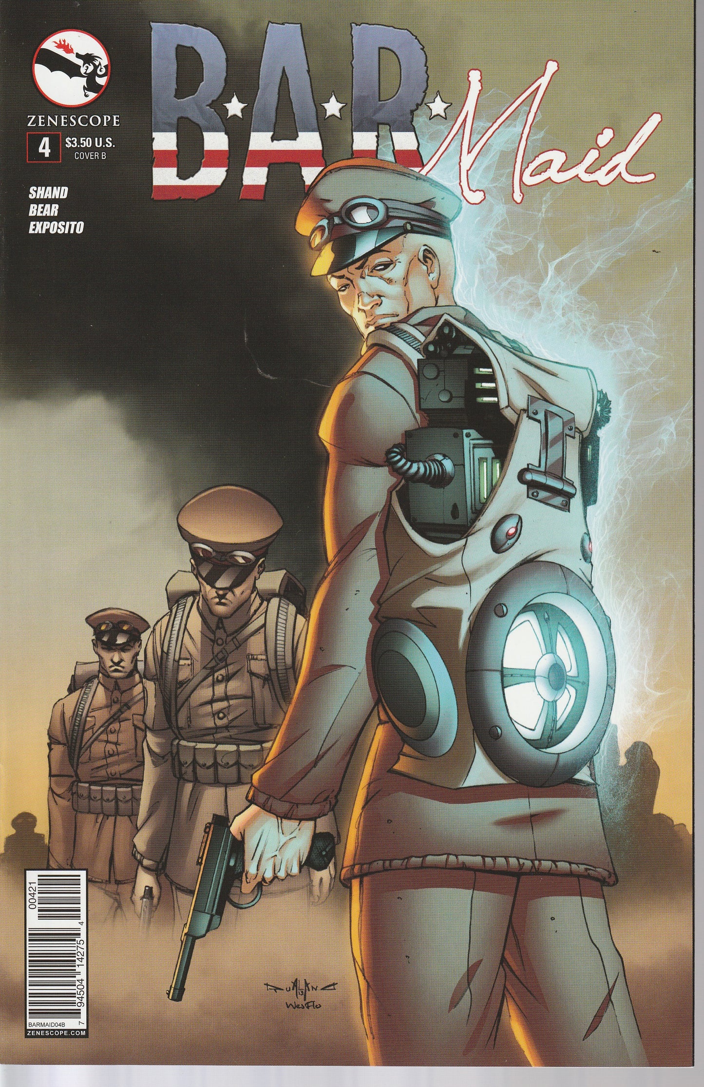 B.A.R. MAID COMIC LOT - ZENESCOPE - GOOD GIRL ART