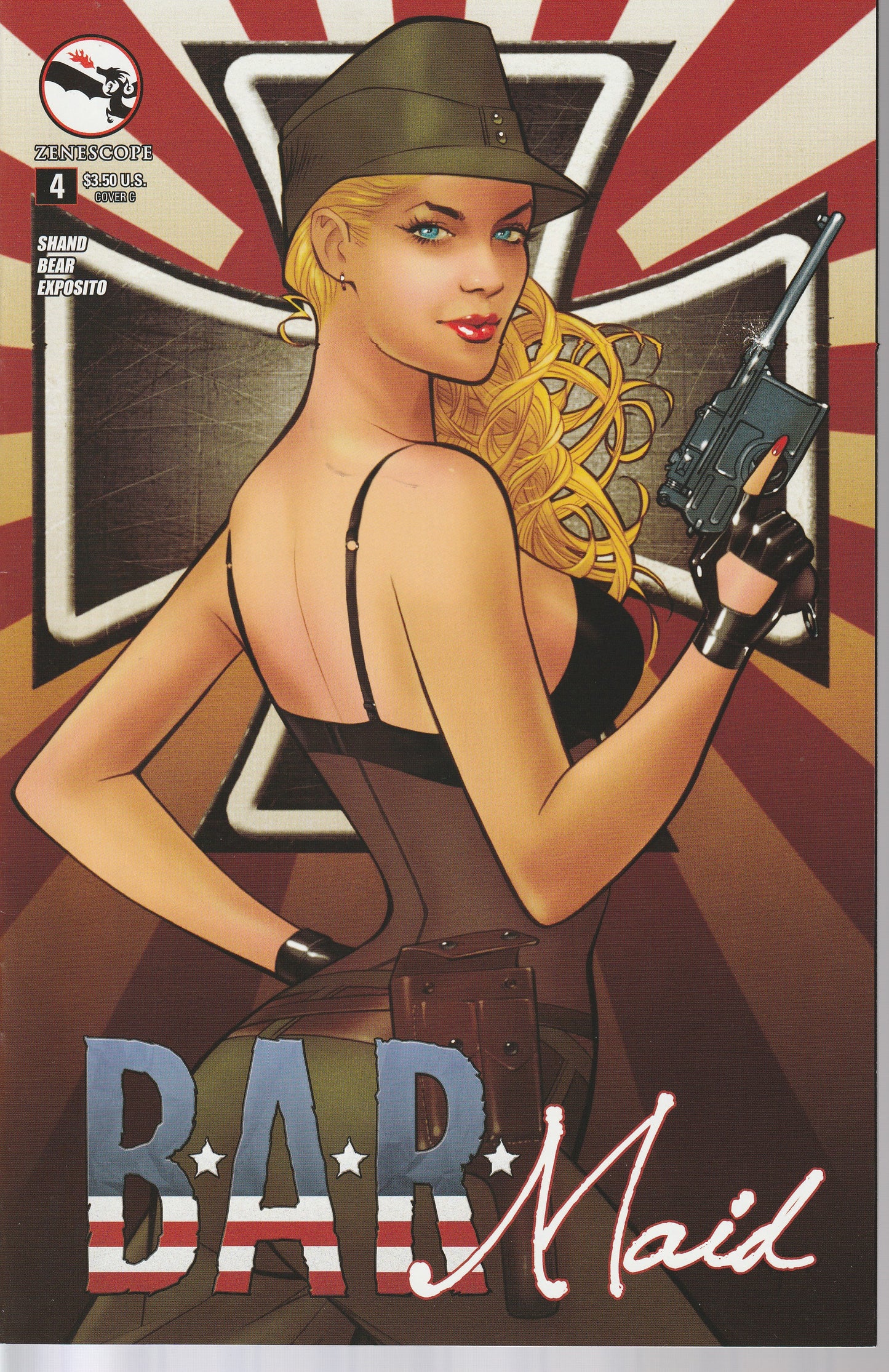 B.A.R. MAID COMIC LOT - ZENESCOPE - GOOD GIRL ART