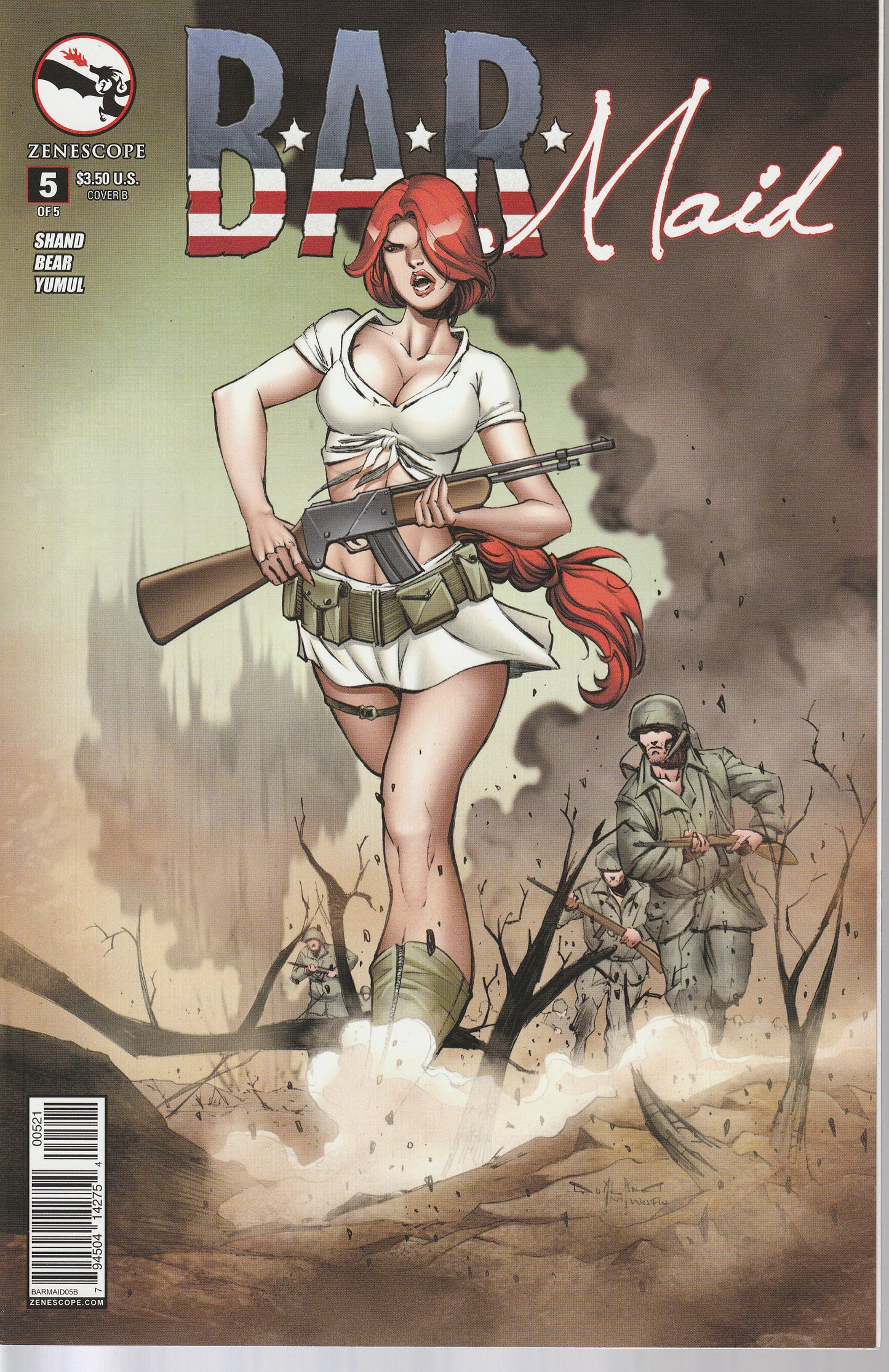 B.A.R. MAID COMIC LOT - ZENESCOPE - GOOD GIRL ART