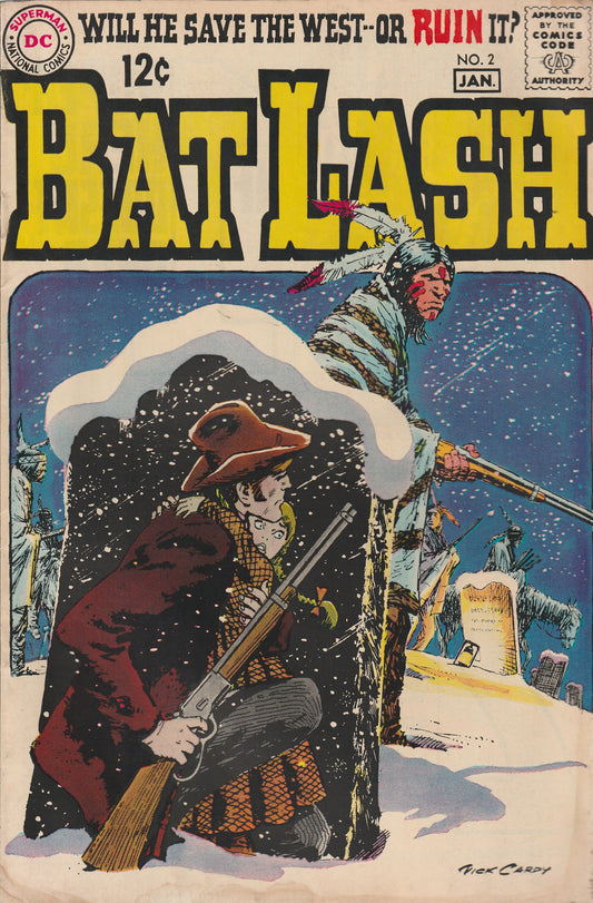 BAT LASH #2 - DC COMICS - JAN 1969 (4.5-5.0)