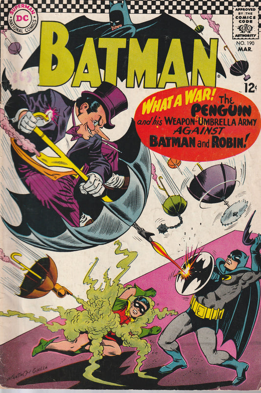 BATMAN #190 *3rd SILVER AGE PENGUIN