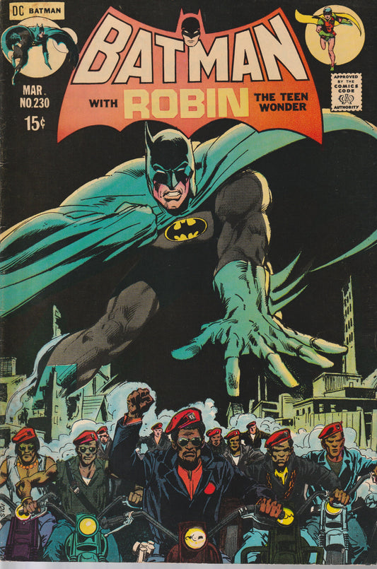 BATMAN #230 - DC COMICS - MAR 1971 (6.0) NEAL ADAMS COVER