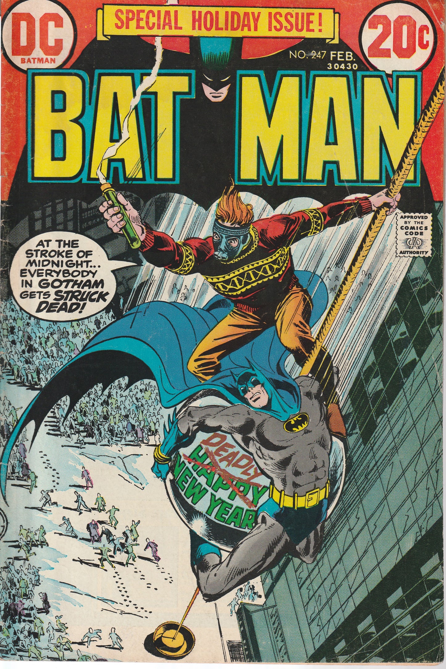 BATMAN #247 - DC COMICS - FEB 1973 (5.0-5.5)