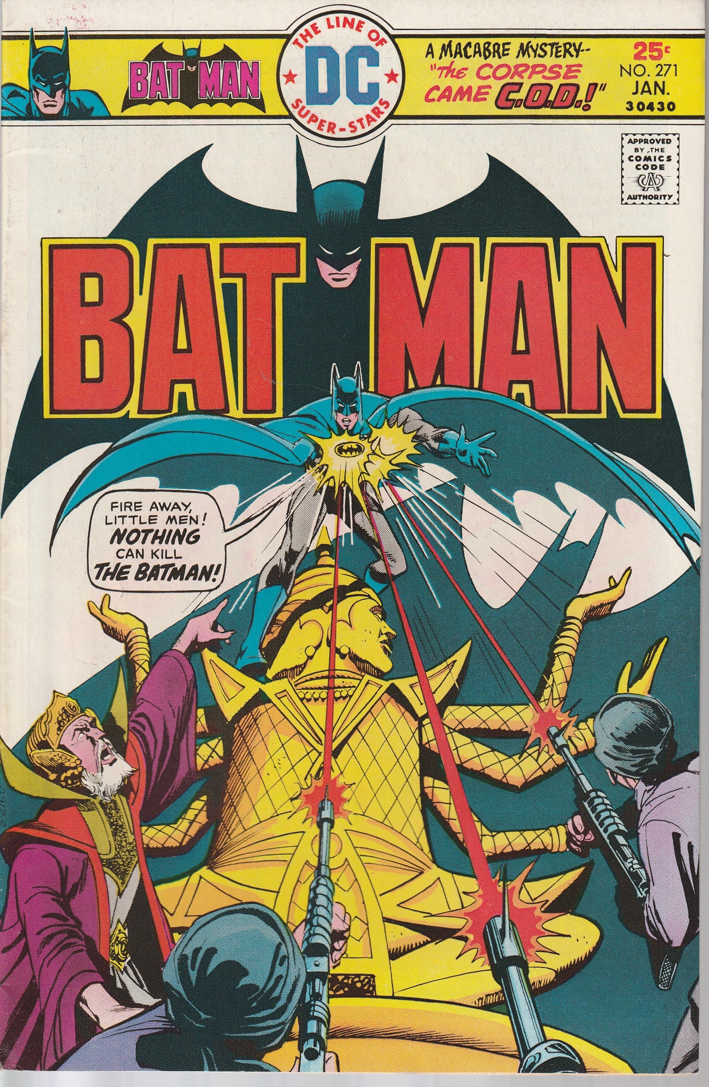 BATMAN #271 - DC COMICS - JAN 1976