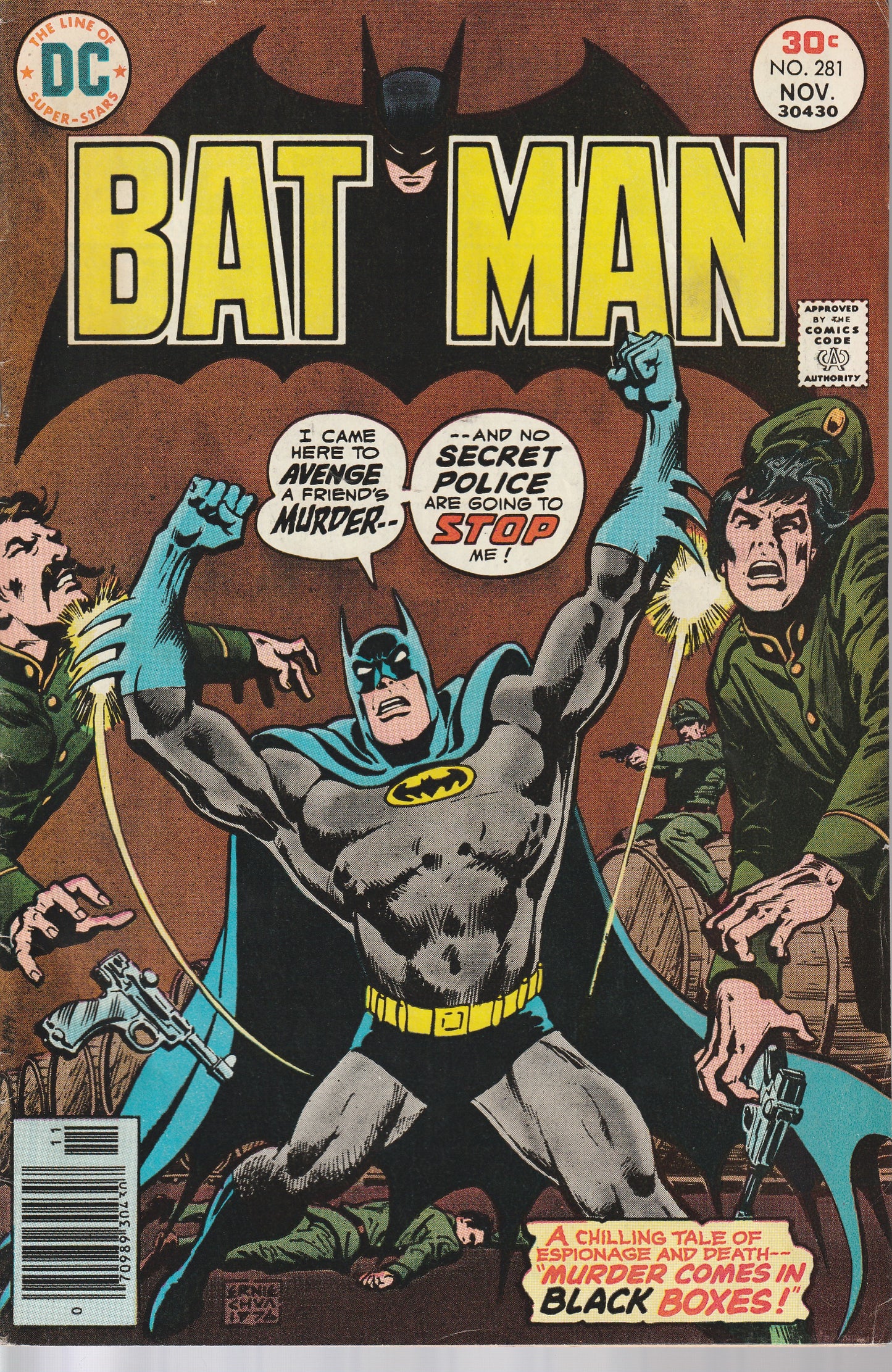 BATMAN #281 - DC COMICS - NOV 1976