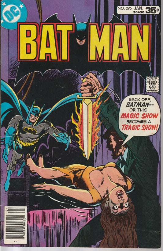 BATMAN #295 - DC COMICS - JAN 1978 - (5.0-5.5)