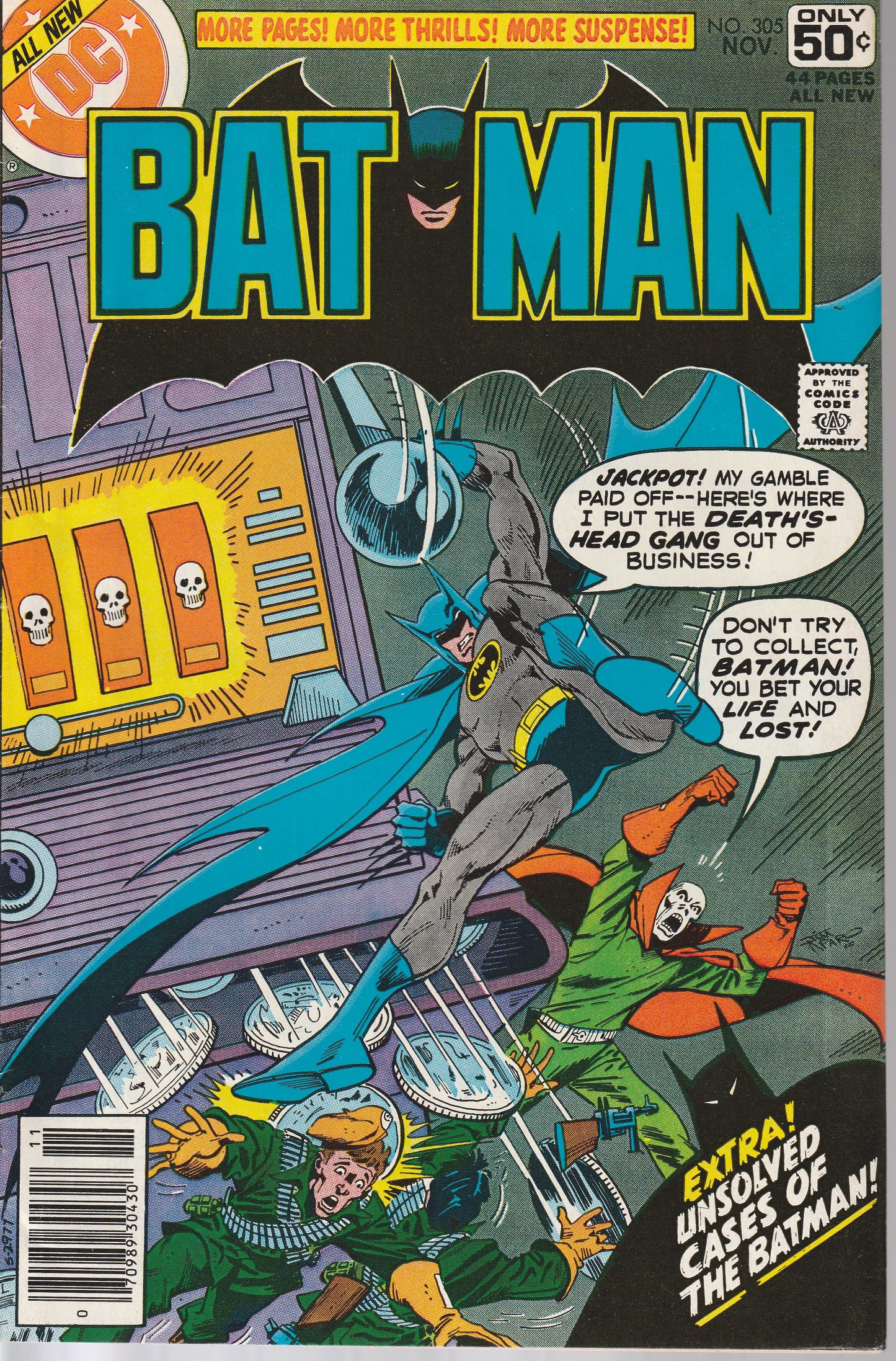 BATMAN #305 - DC COMICS - NOV 1978 (7.0-7.5)