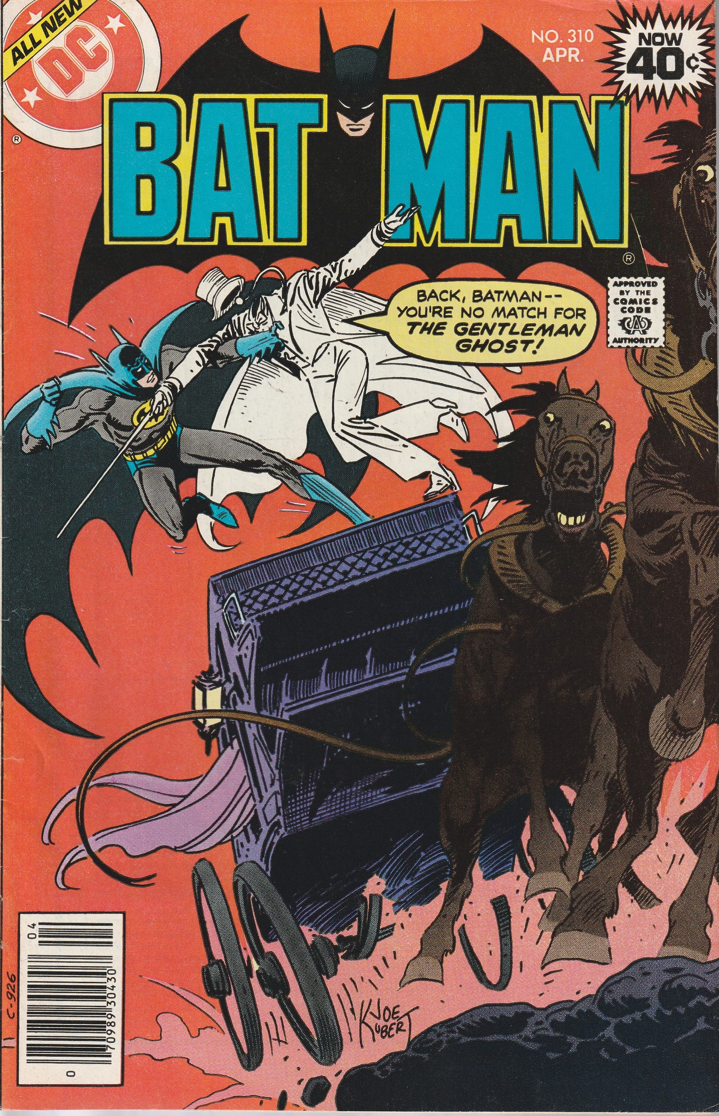 BATMAN #310 - DC COMICS - APR 1979 (7.0)