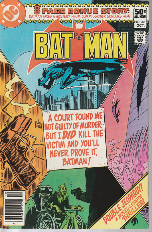 BATMAN #328 - DC COMICS - JULY 10 1980 (7.0-7.5)