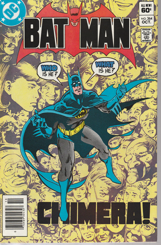 BATMAN #364 - DC COMICS - JULY 14 1983 (8.5-9.0)