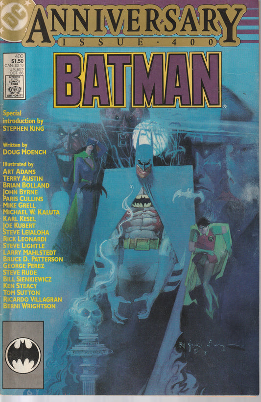 BATMAN #400 - DC COMICS - JUN 17 1986 (6.0-6.5)