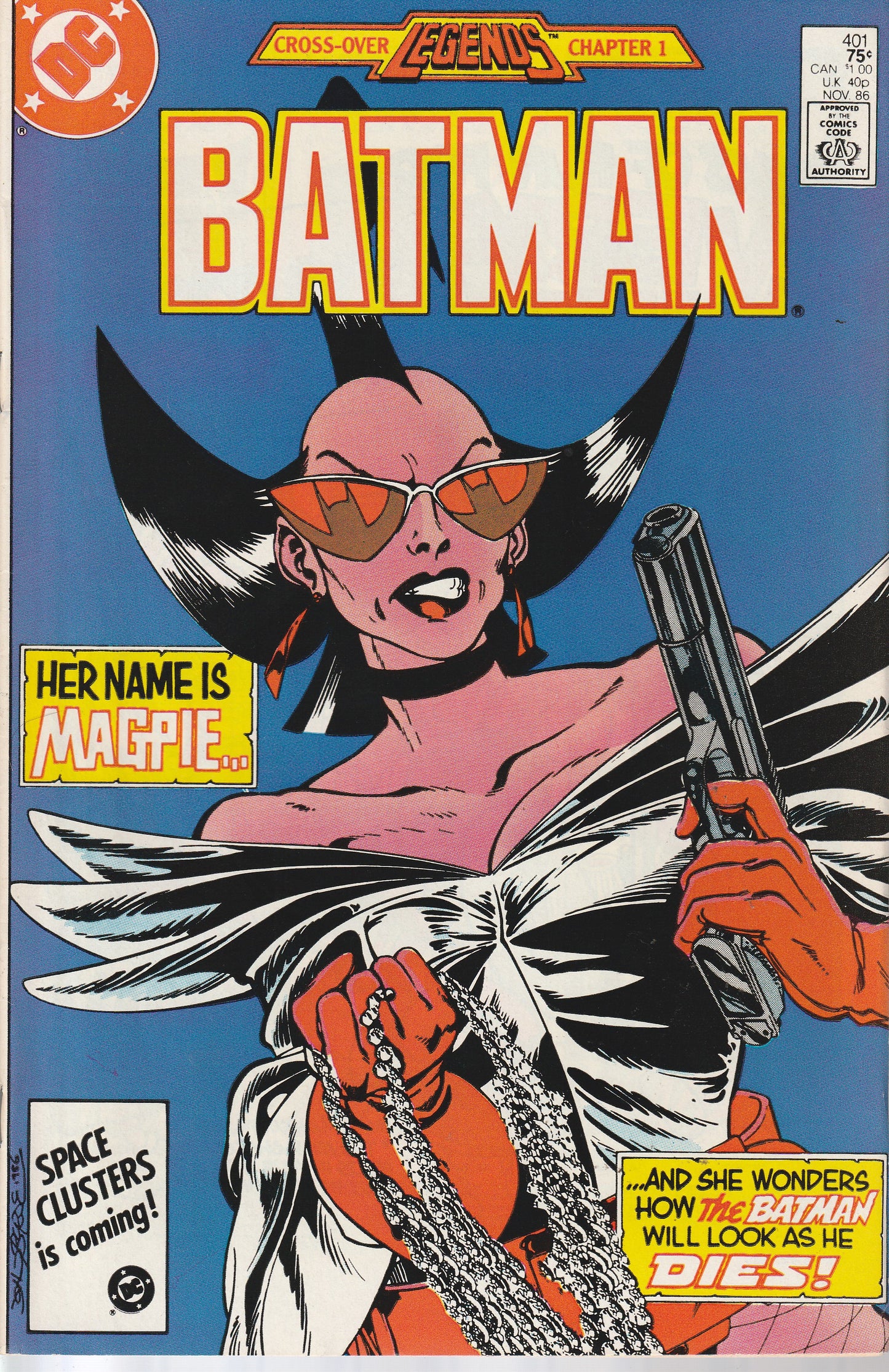 BATMAN #401 - DC COMICS - (9.4) JOHN BYRNE COVER
