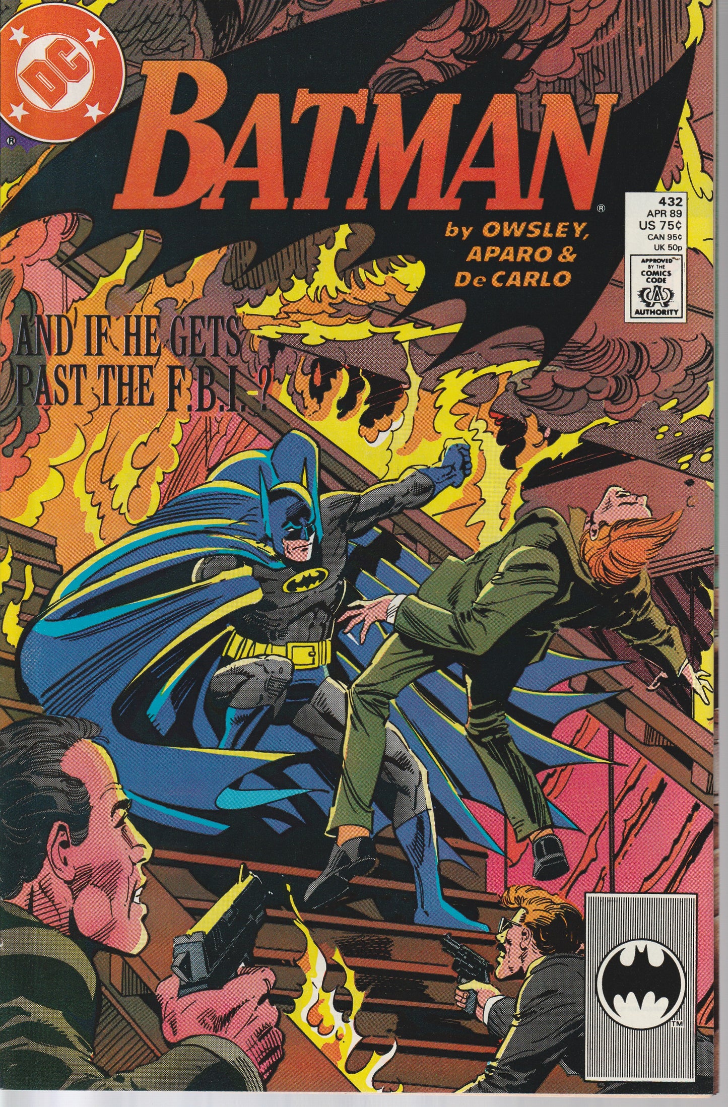 BATMAN #432 - DC COMICS - MAR 1989 (8.5-9.0)